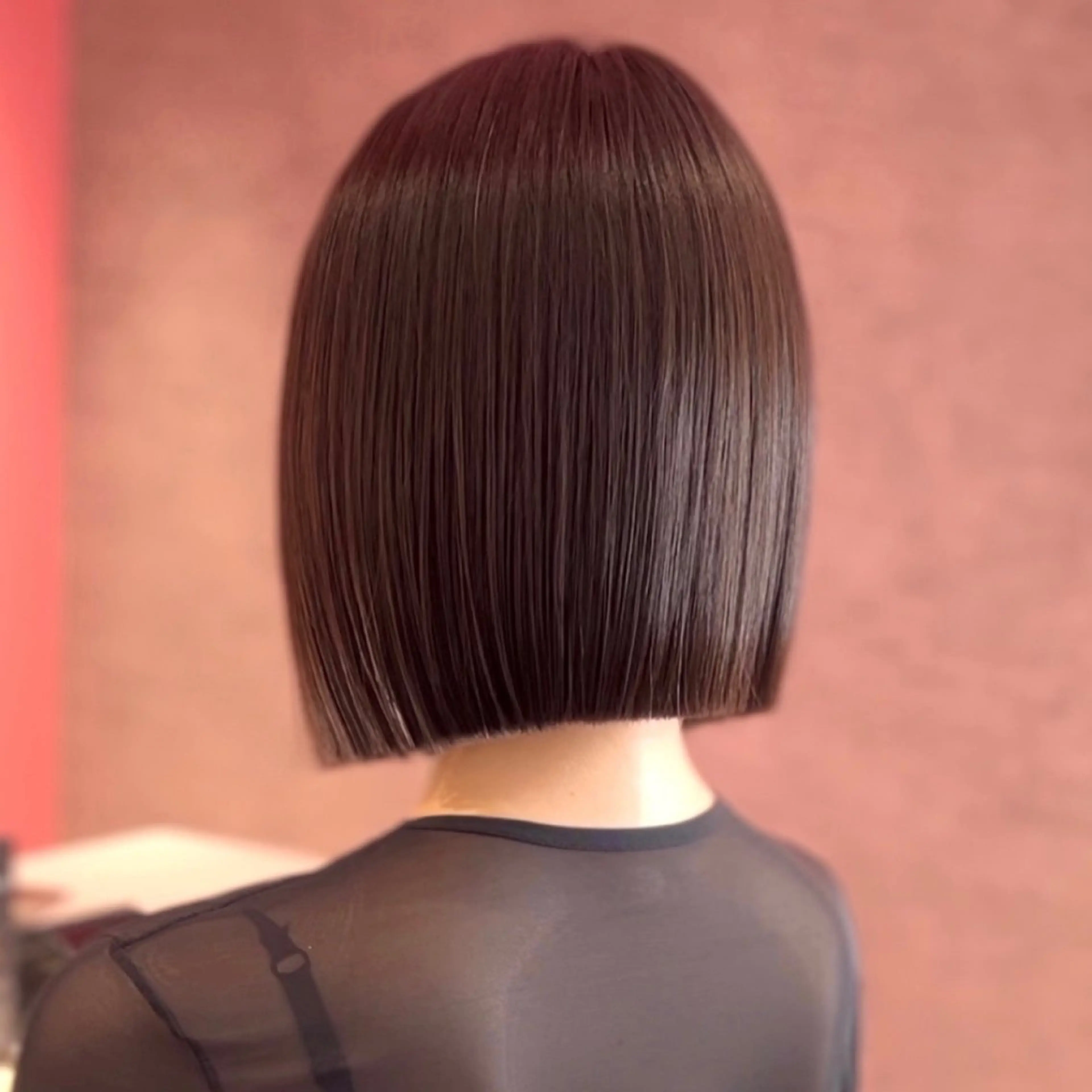 ショート 莉乃/縮毛矯正/髪質 改善/艶カラーのヘアスタイル