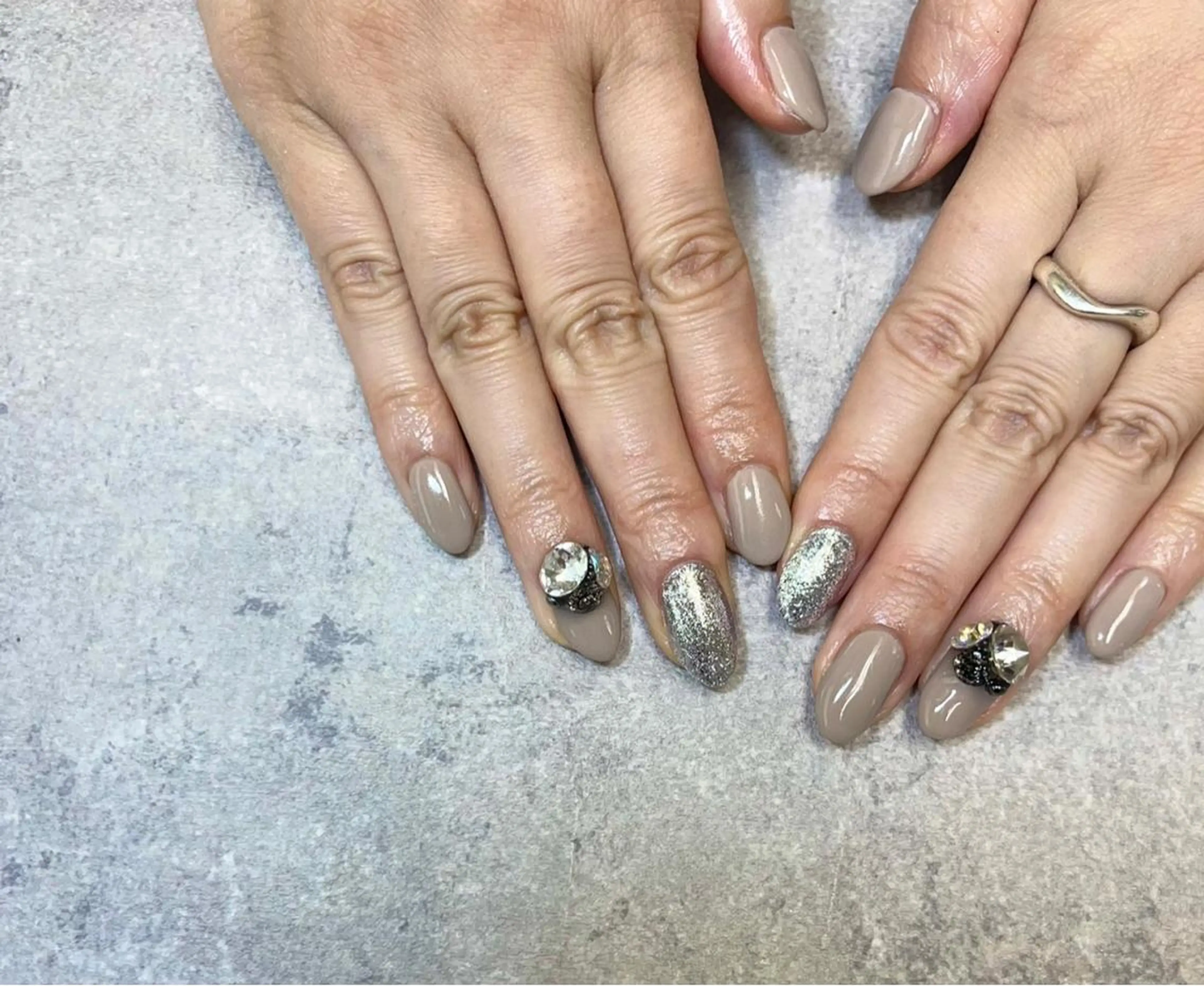 ネイル アートネイル フレンチネイル ジェルネイル ガラスフレンチ グラデーション ハンドネイル ハンドケア FASTNAIL PLUS 新宿店のネイルデザイン