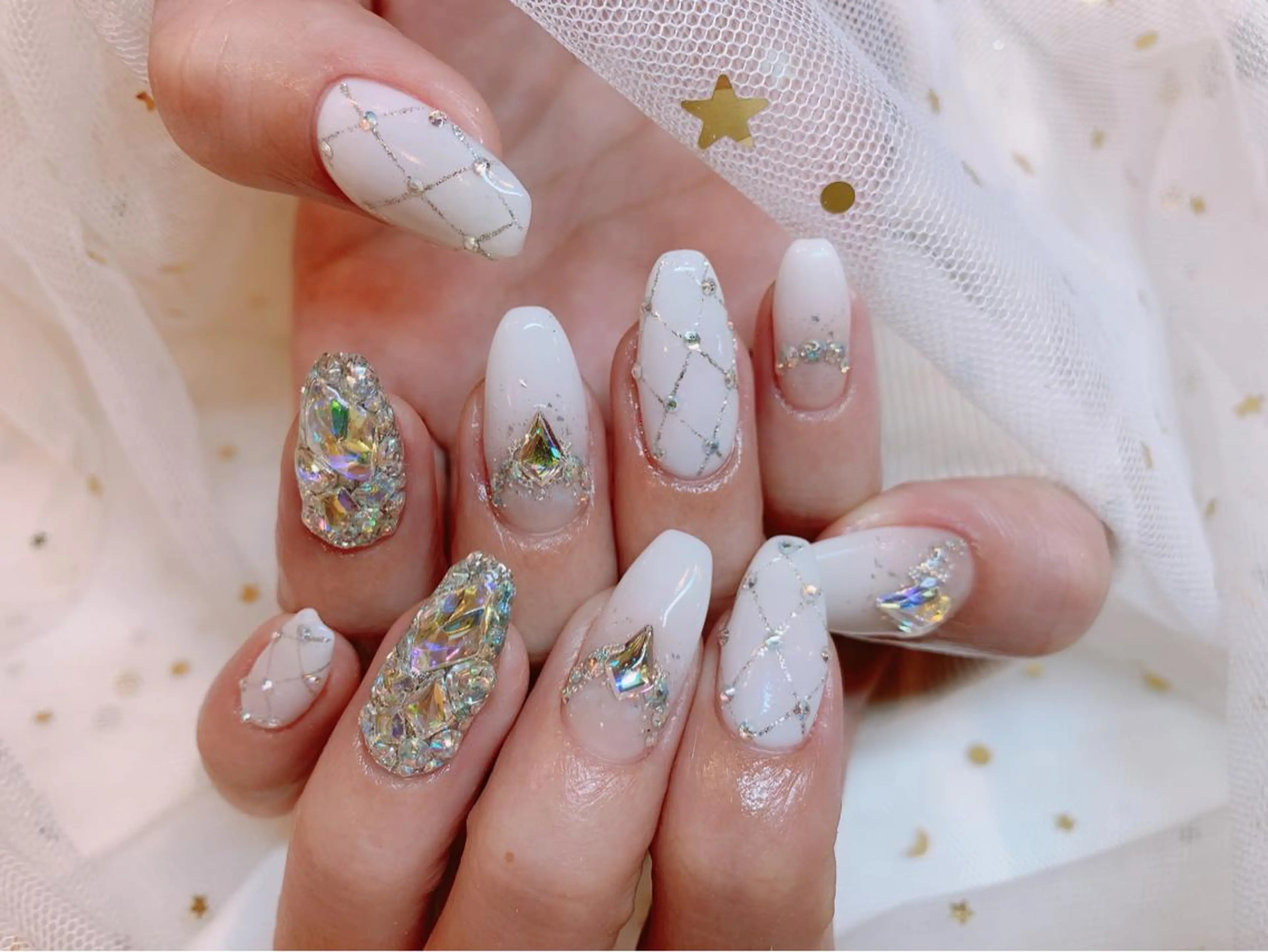 ネイル 長さだし専門店 M2　rikaのネイルデザイン