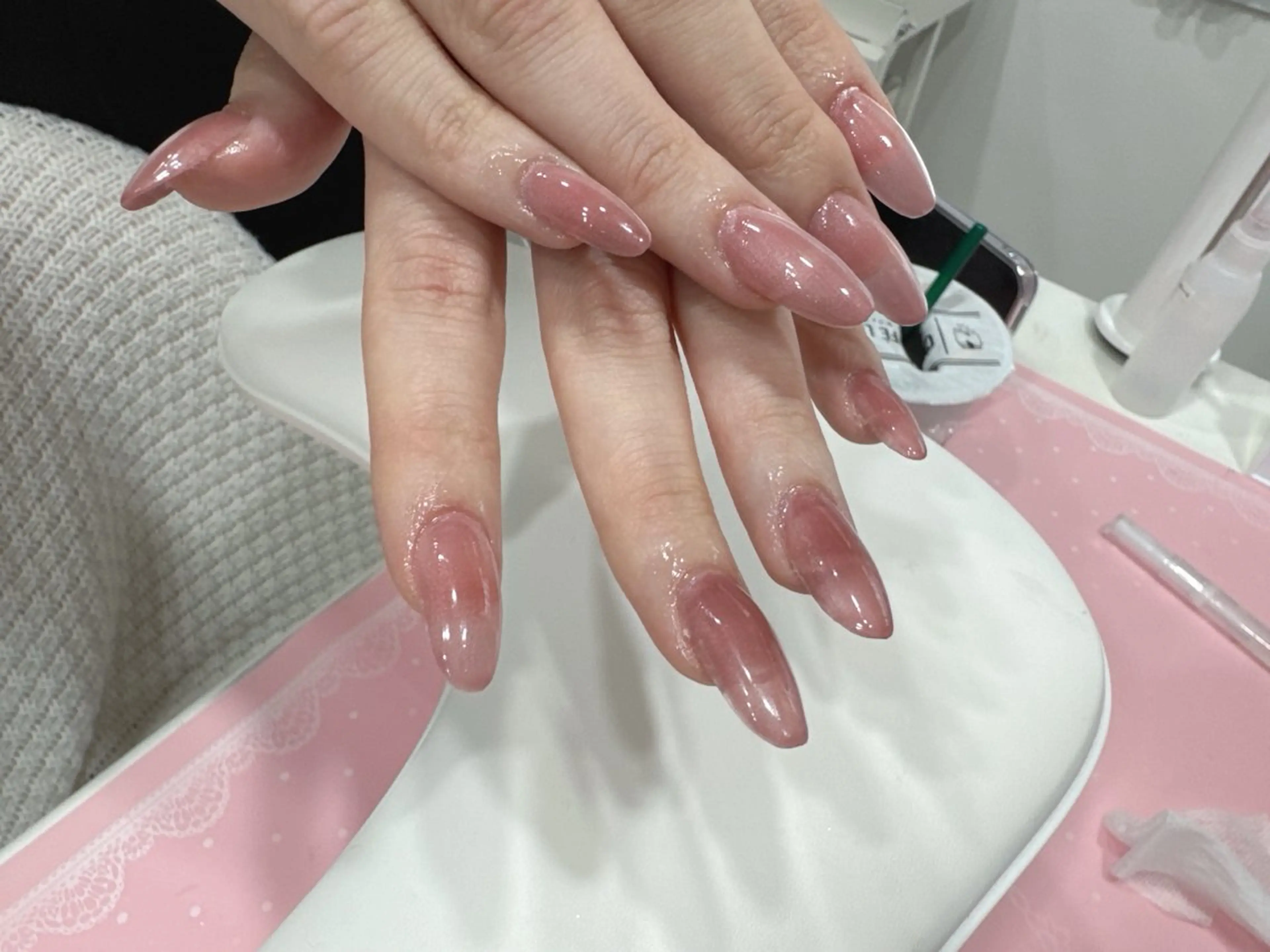 ネイル 長さだし専門店）H‘ami nailsalon新大久保所属・金子 希のネイルデザイン