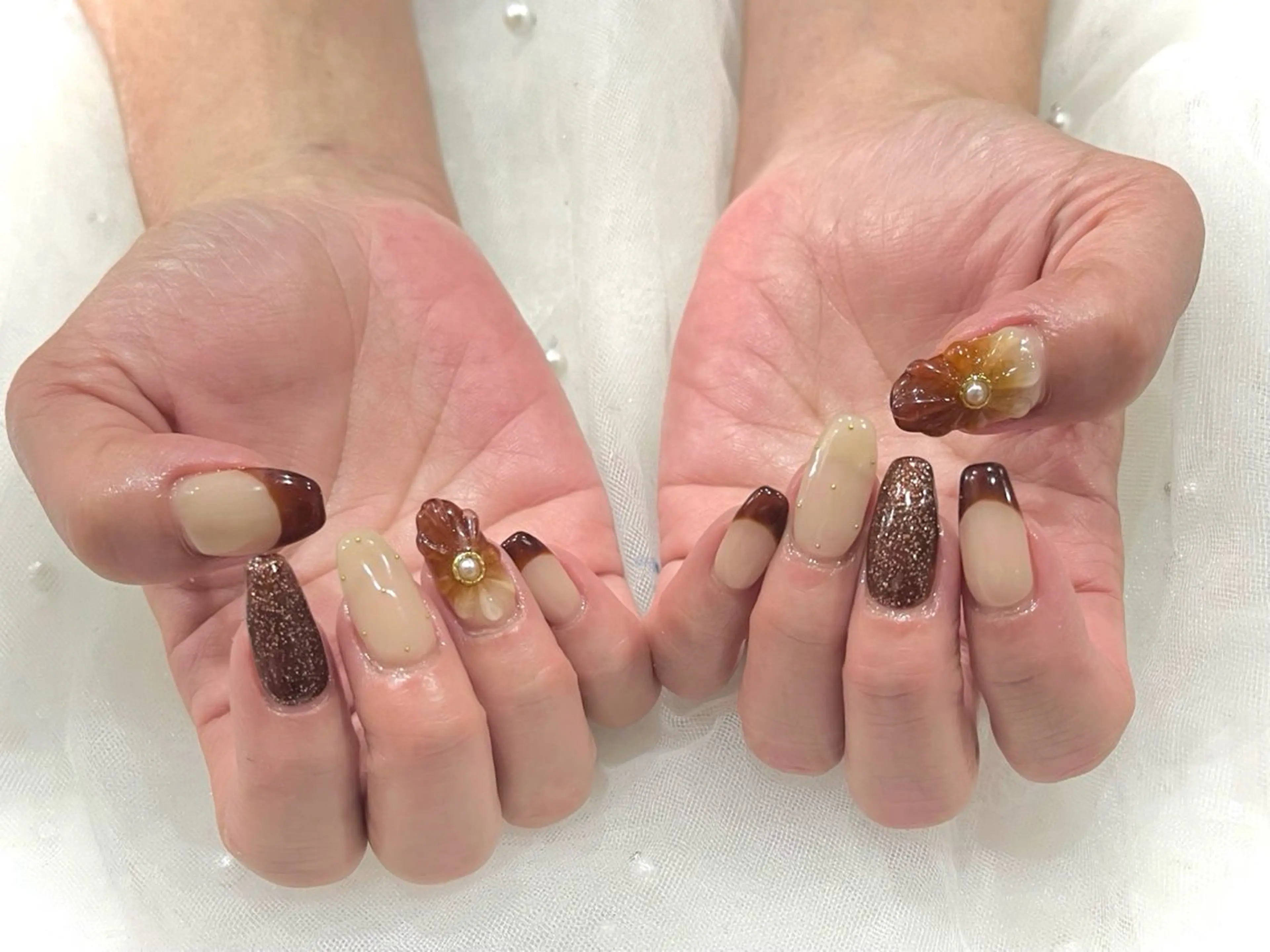 ネイル ハンドネイル Nail salon Cielel⟡Ayaのネイルデザイン