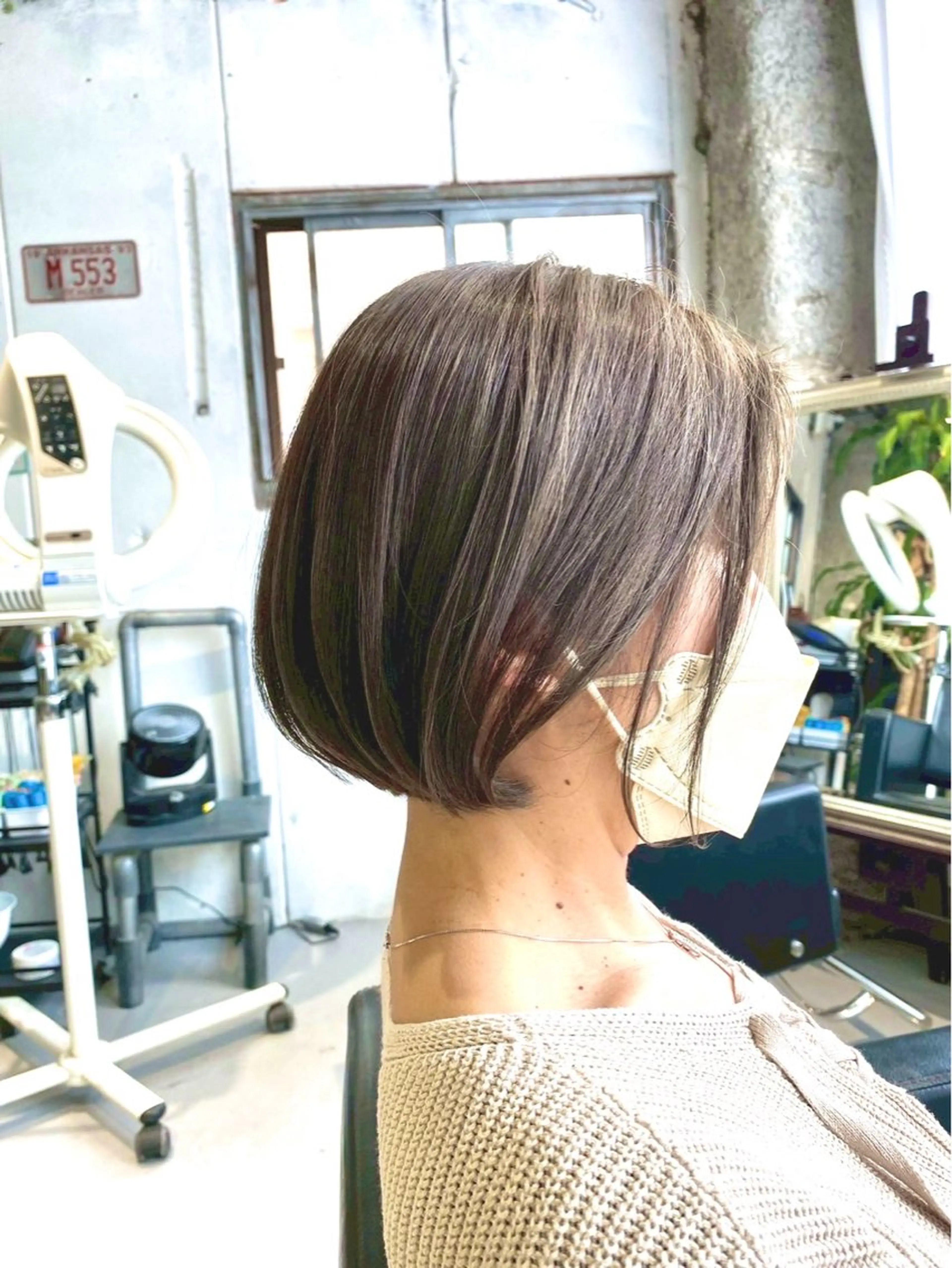 ショート カット ヘアカラー ✂︎cadre✂︎ 🪶かまだれいし🪶のヘアスタイル