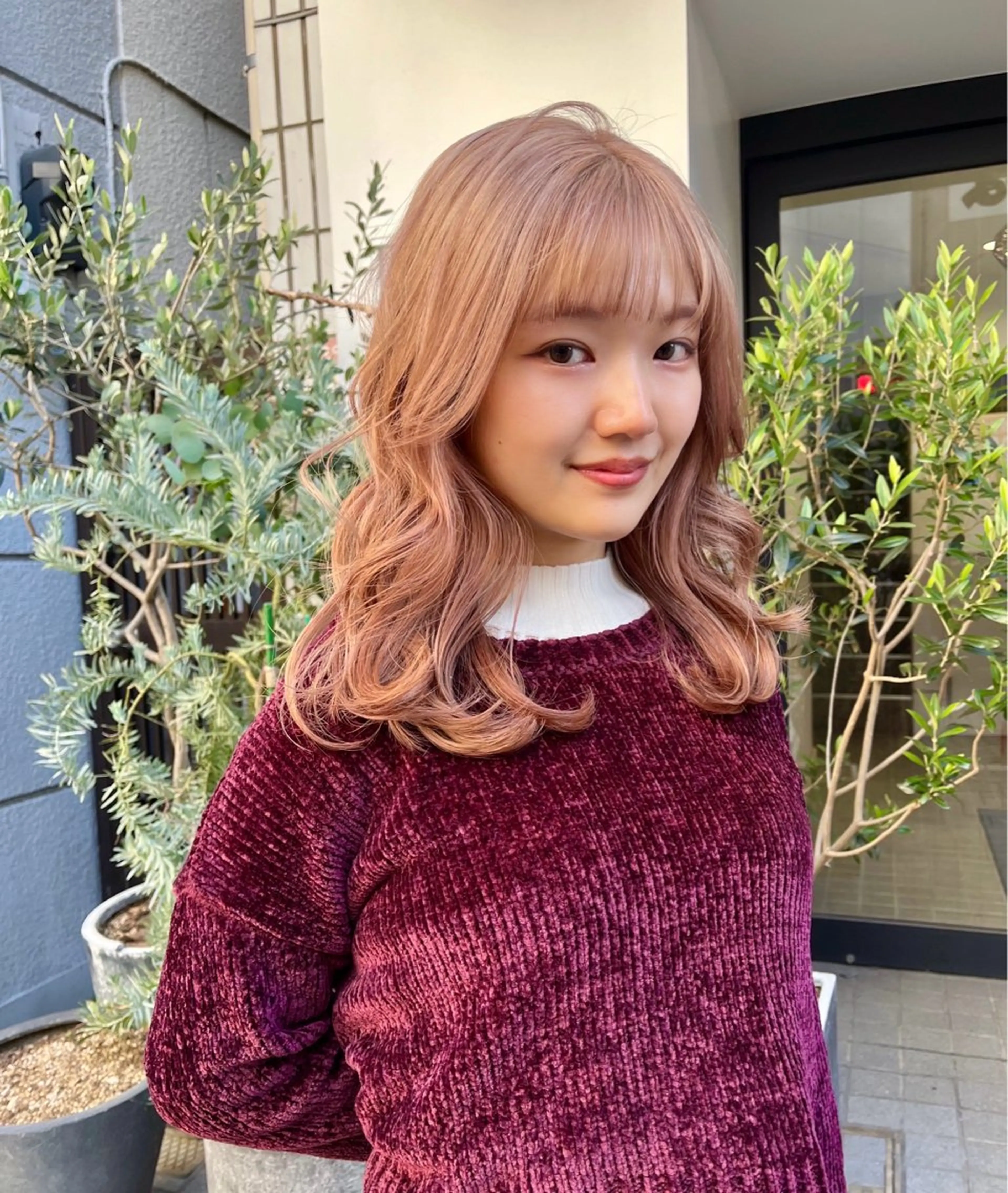 ロング カラー ベージュカラー ハイトーンカラー ヘアカラー 艶ハイトーン/ 輝保🤍✨のヘアスタイル