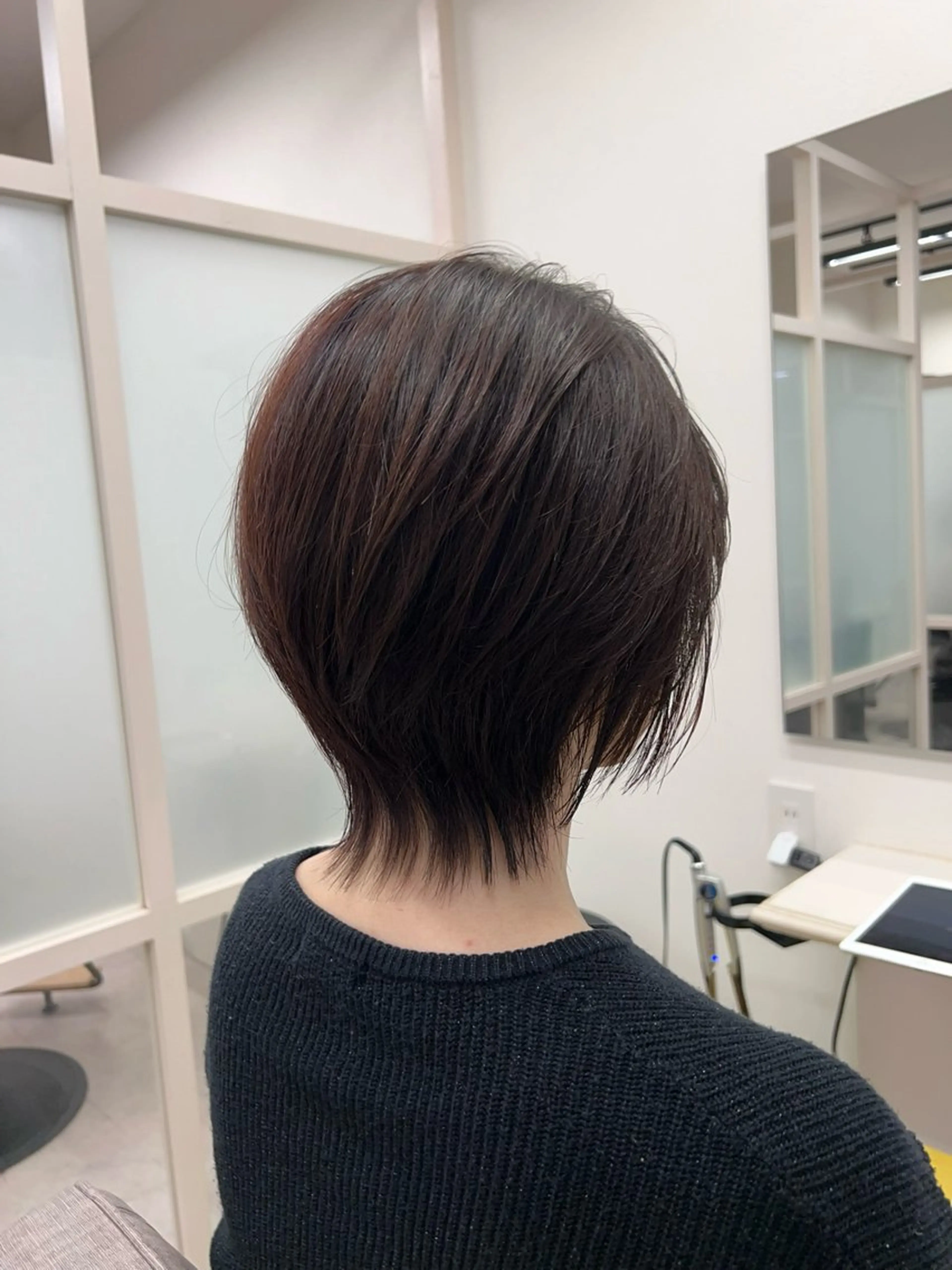 ショート 🍀似合わせカット /艶々カラー🫧八木のヘアスタイル