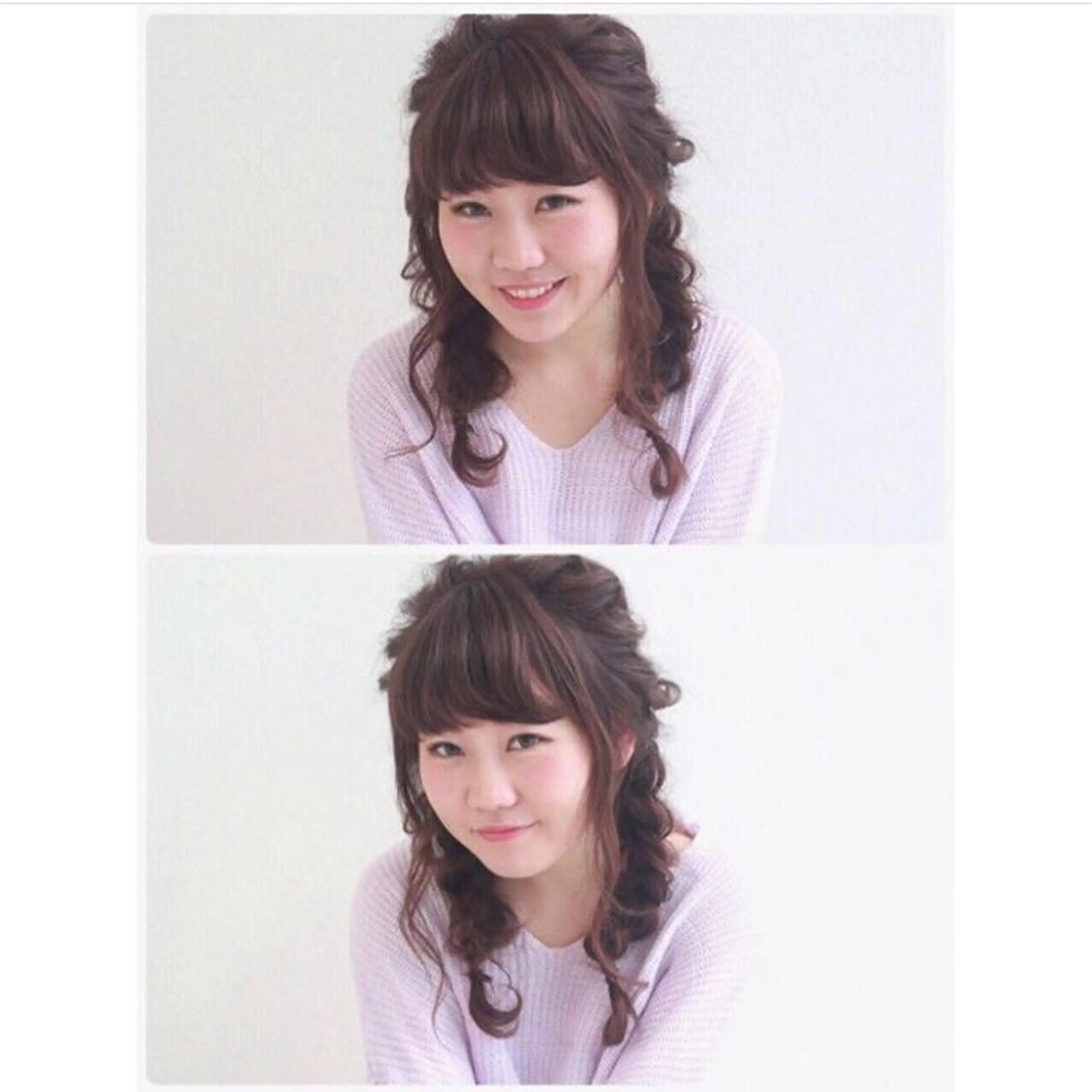 カラー ヘアアレンジ 簡単アレンジ ヘアカラー トリートメント 高木 麻知子のヘアスタイル