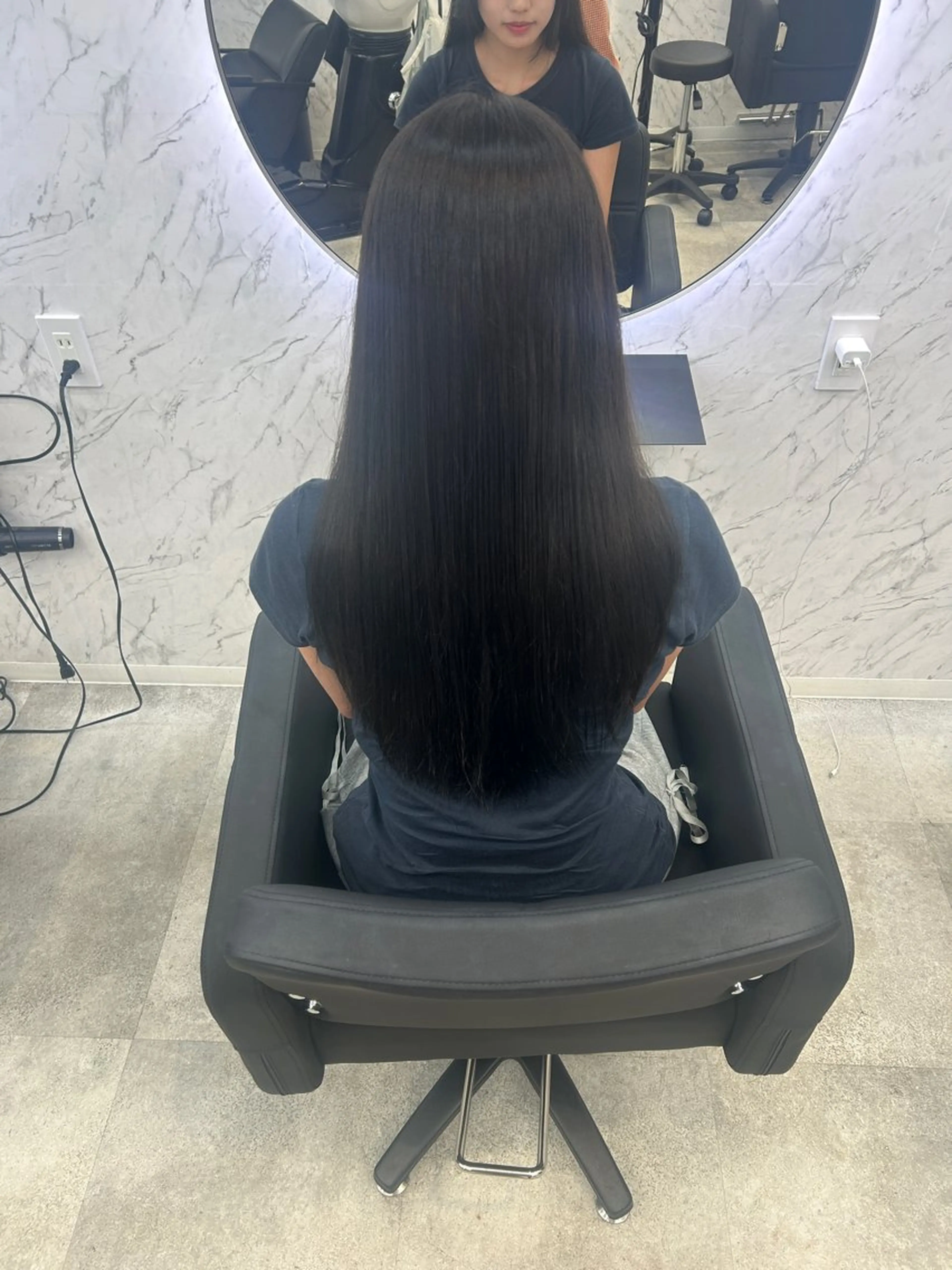 ロング カラー トリートメント ヘアカラー トリートメント 韓国艶カラー 🇰🇷💎MIUのヘアスタイル