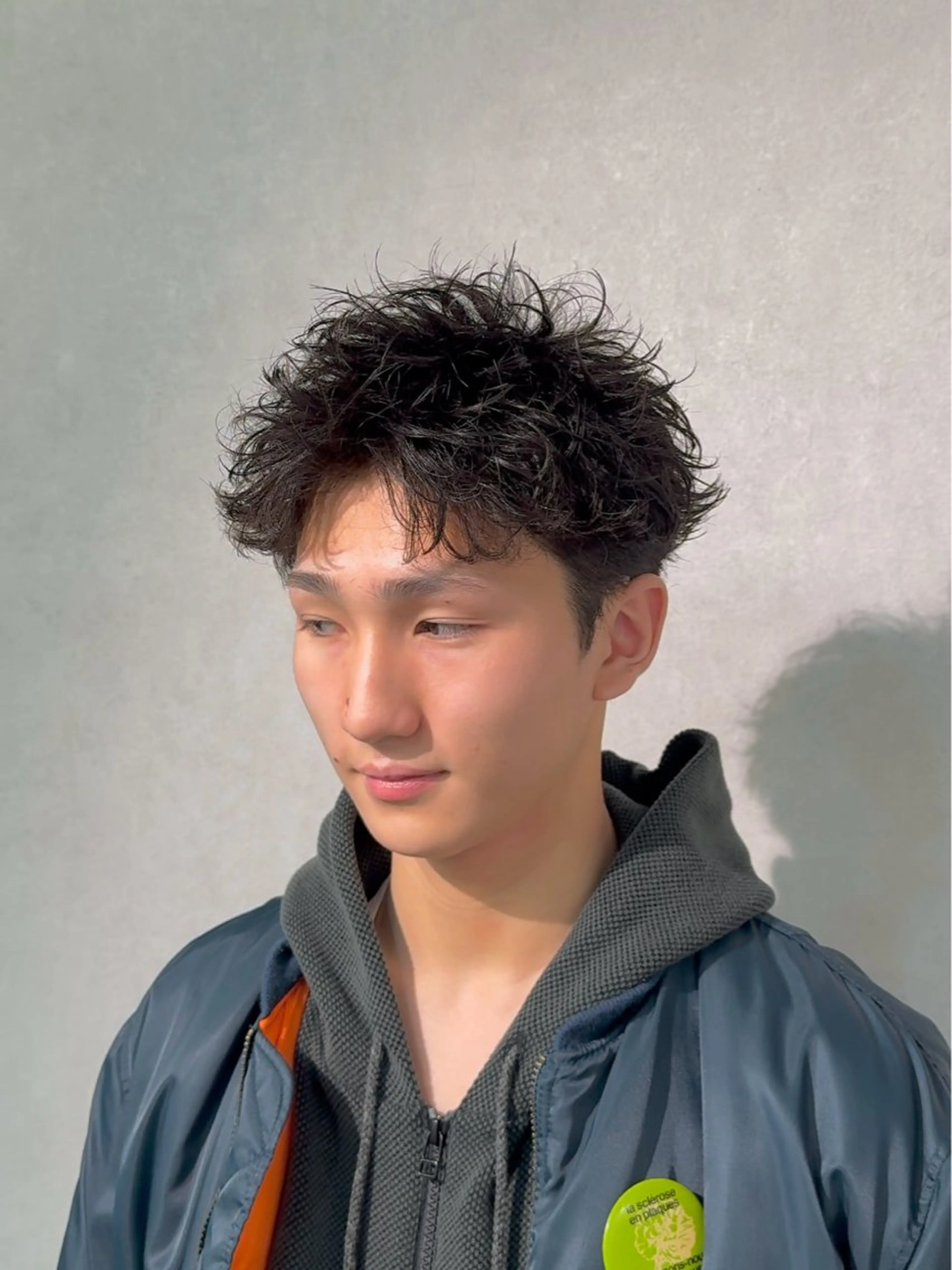 ショート パーマ メンズ スパイキーショート ショートヘア X メンズ特化/ 中村郁人のヘアスタイル