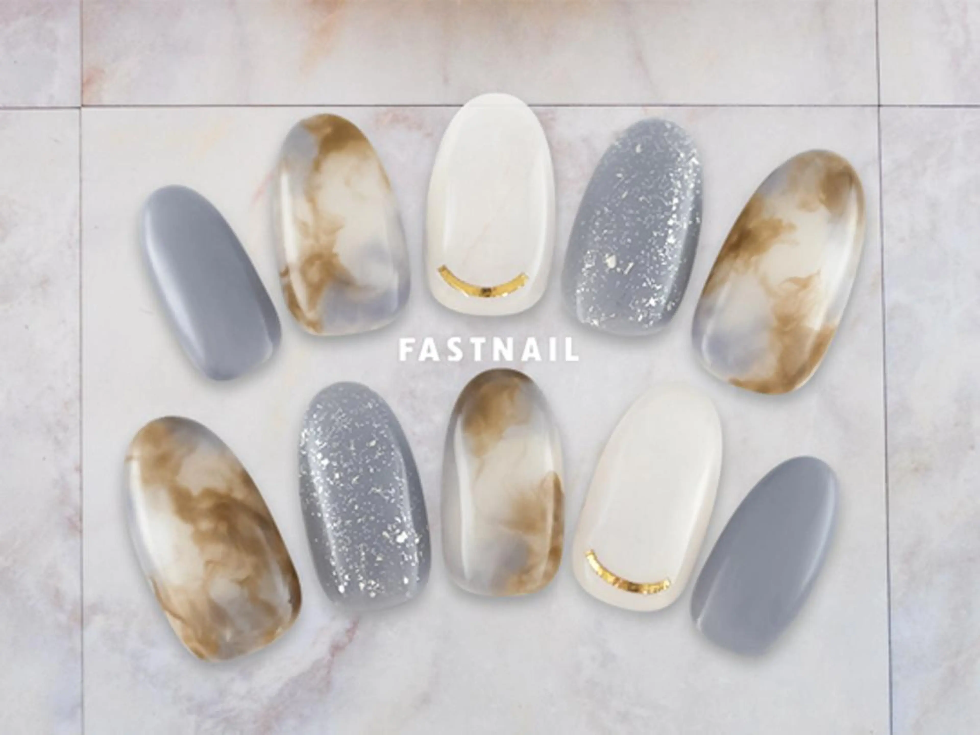 ネイル ニュアンスネイル ファストネイル 武蔵小杉東急スクエアのネイルデザイン