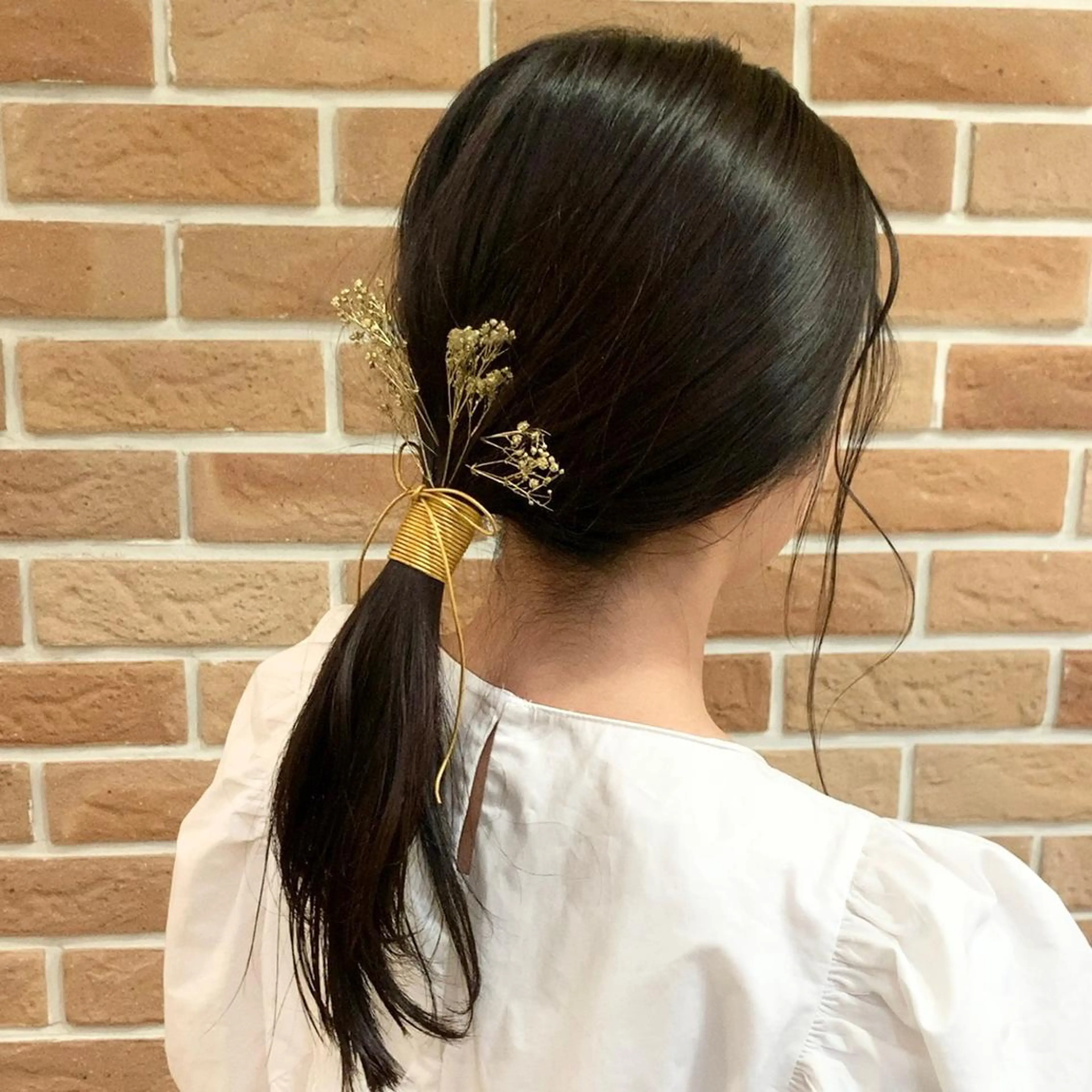 ミディアム ヘアアレンジ 山田 里美のヘアスタイル