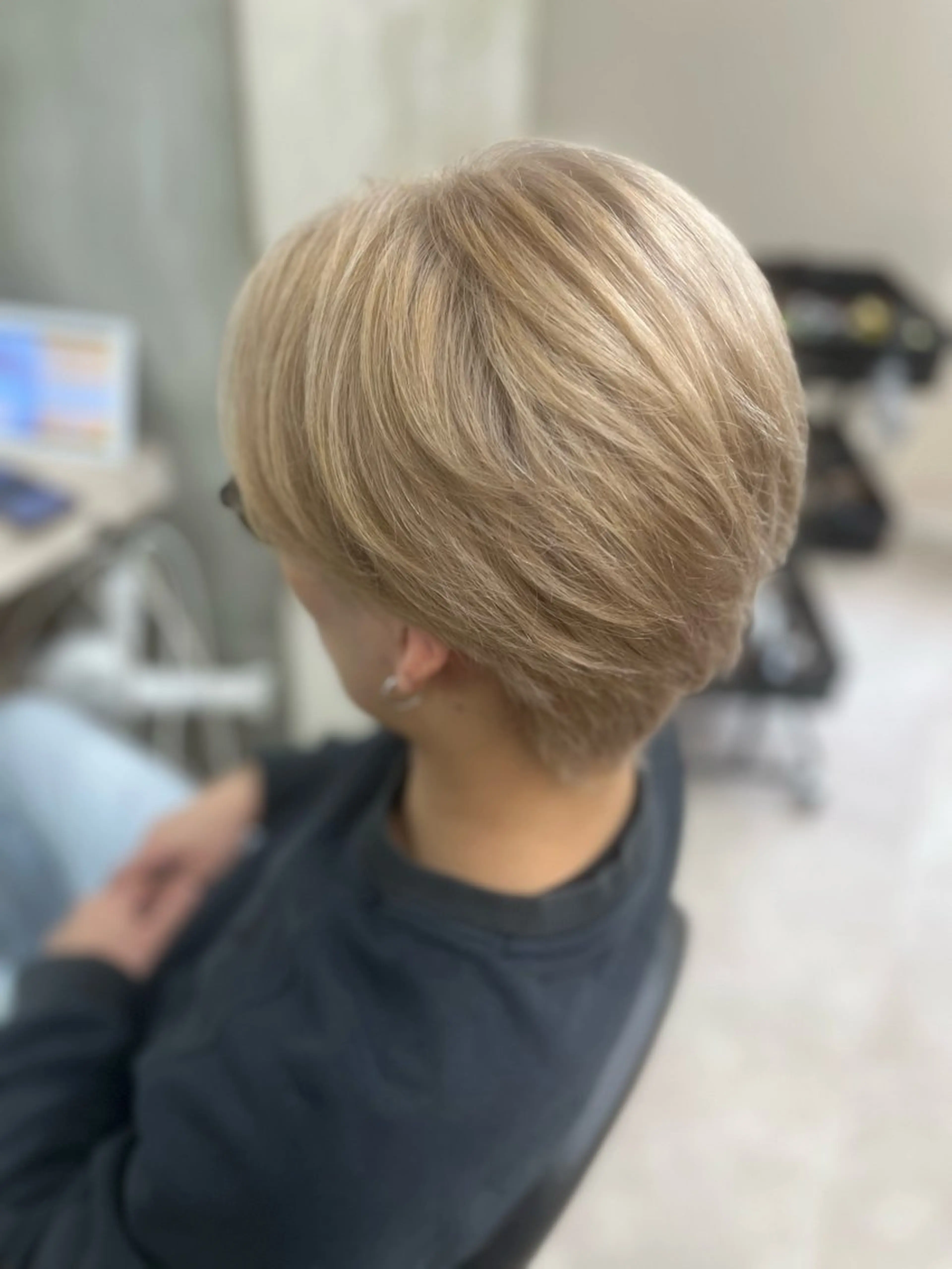 メンズ ヘアカラー トリートメント 🐈‍⬛多系統🕶 tsubura🖤のヘアスタイル