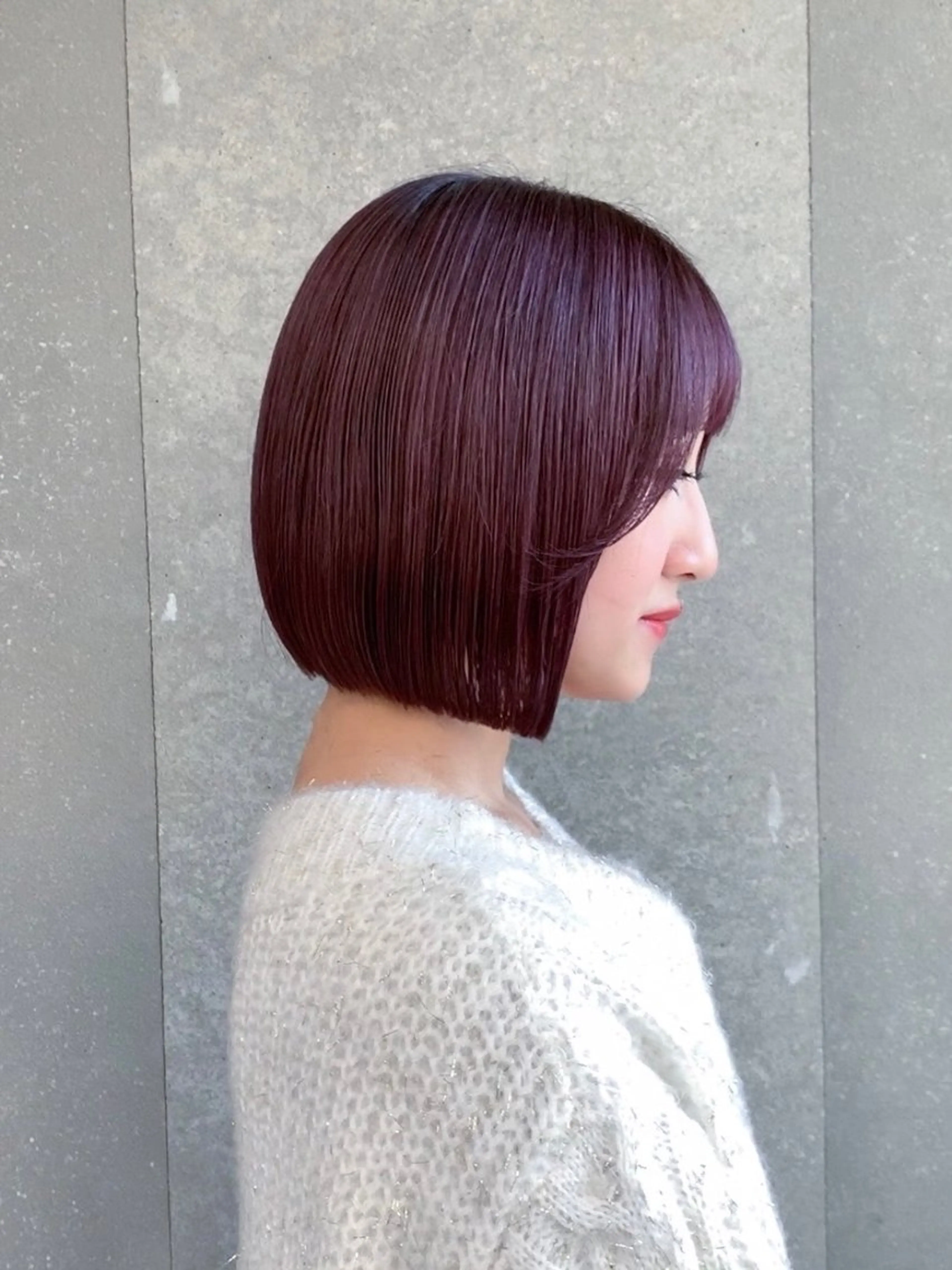 透明感を約束するブリーチなしエヌドットカラーダブルカラー+シャンプーブローの写真