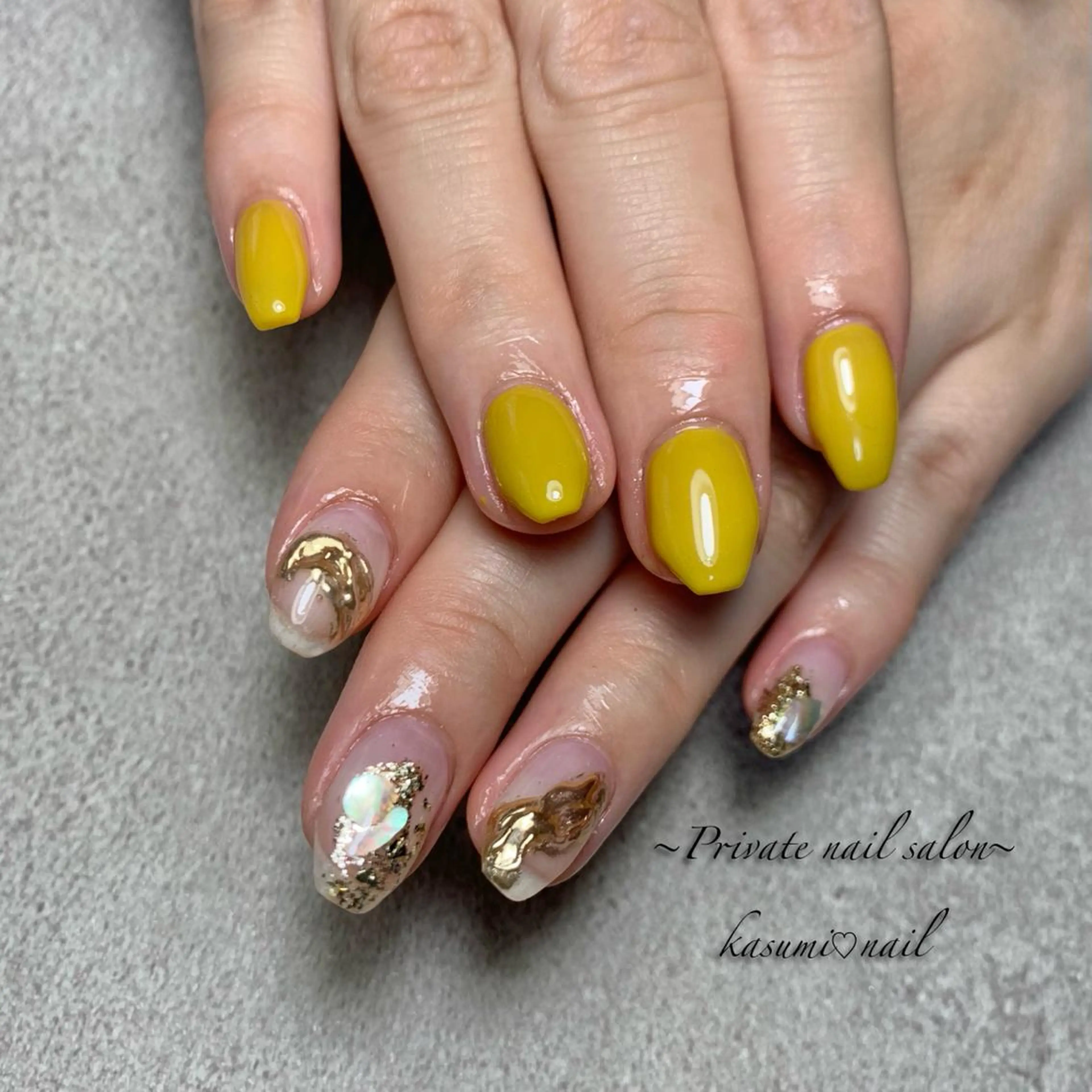 ネイル ラメ(グリッター) マグネットネイル ミラーネイル ニュアンスネイル 冬ネイル KASUMI♡ Nailのネイルデザイン