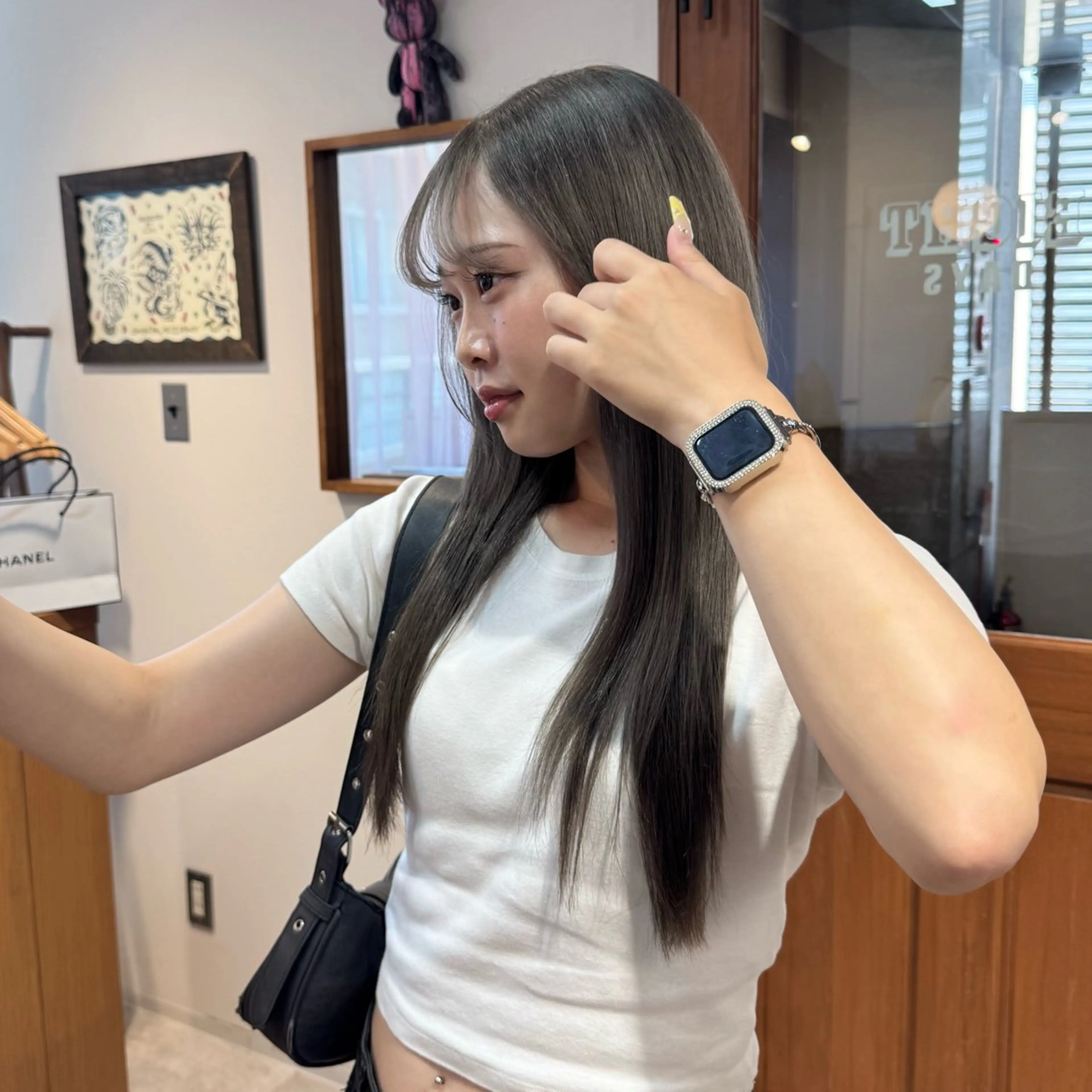 ロング カラー カット ヘアカラー トリートメント 優梨 EIGHT💞のヘアスタイル