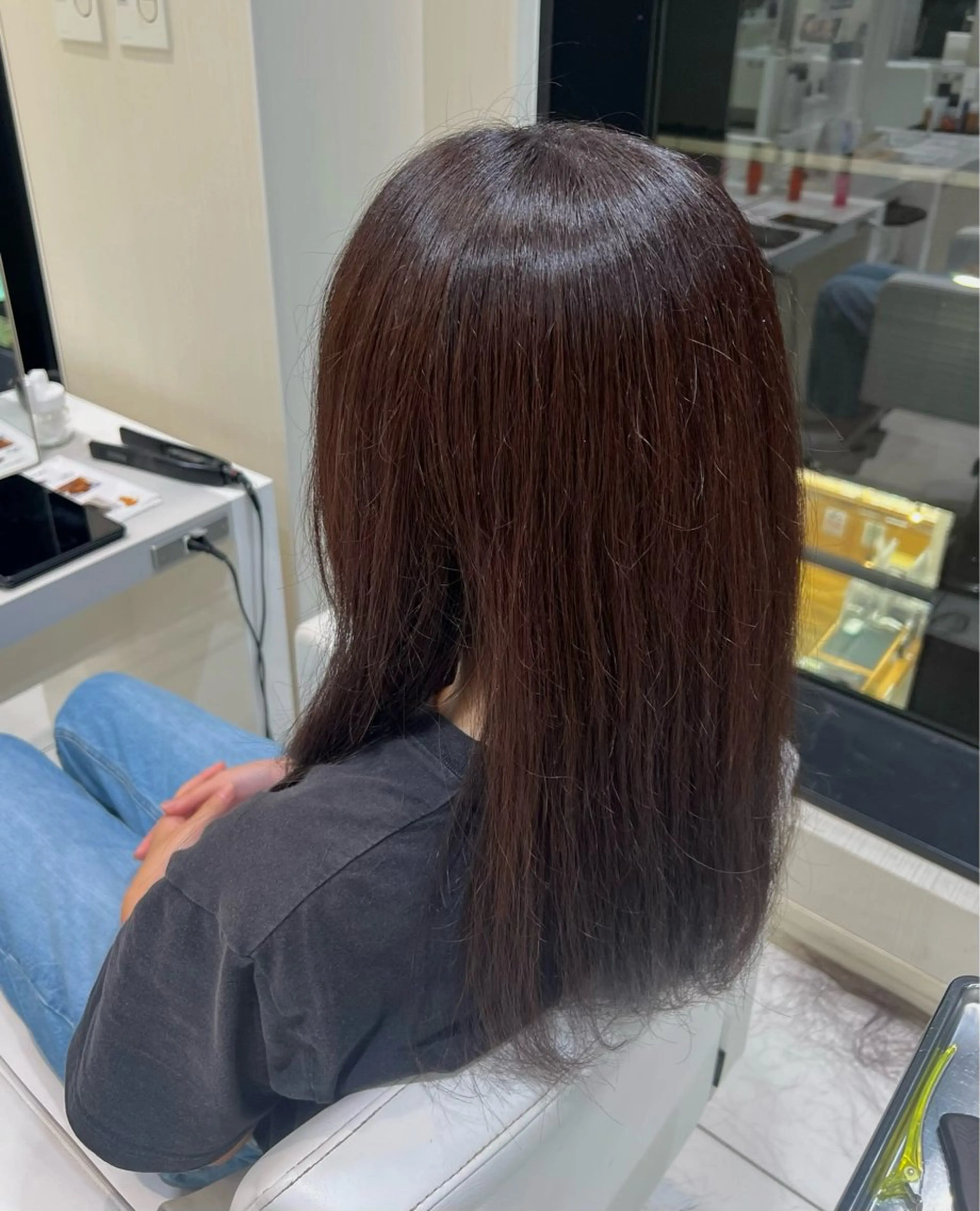 ロング カラー 透明感カラー/ベージ ュ/HIKARU🌿のヘアスタイル