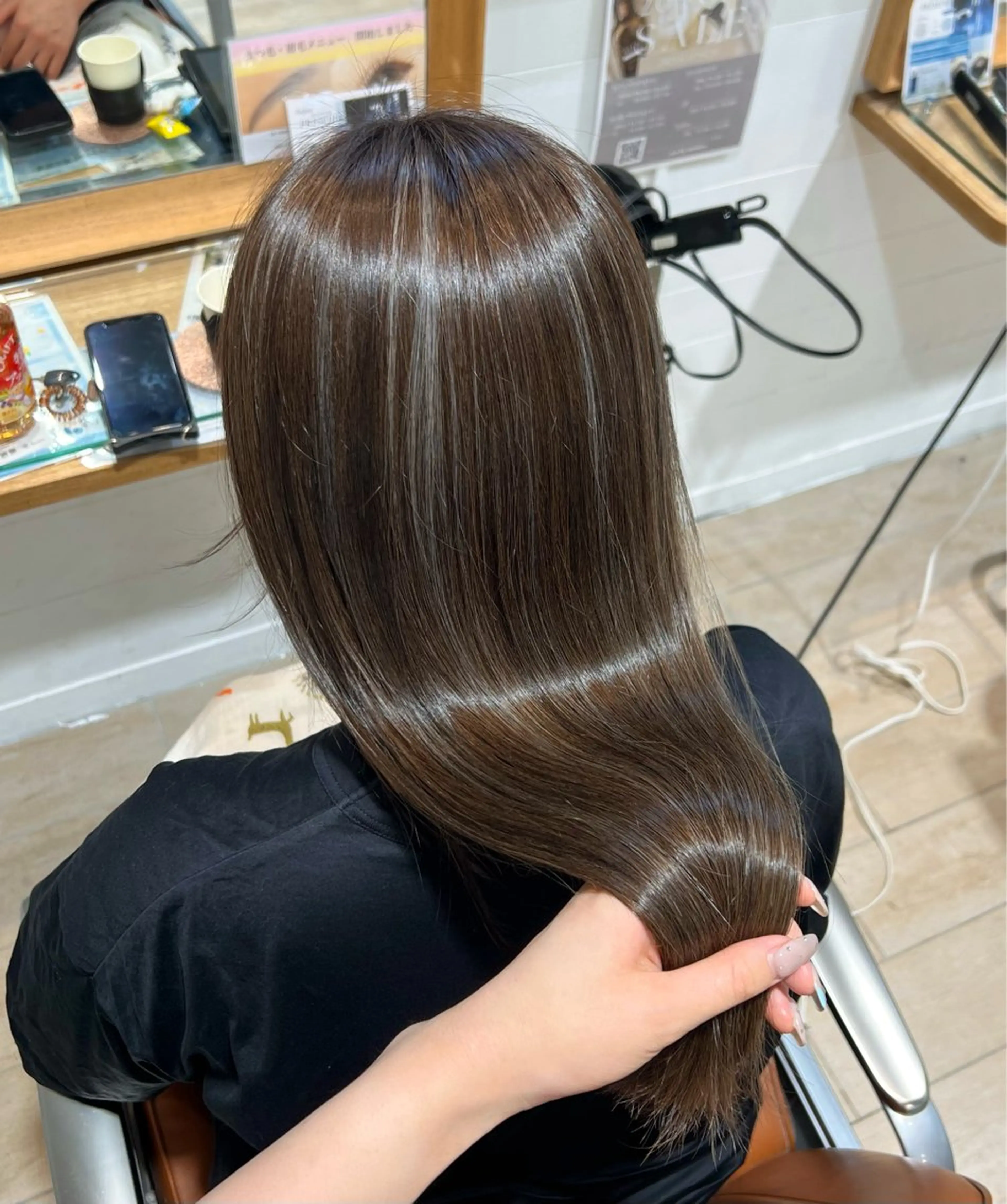 ロング カラー ハイライトカラー ハイライト ヘアカラー カット/カラーモデル 募集 セイノチヒロのヘアスタイル