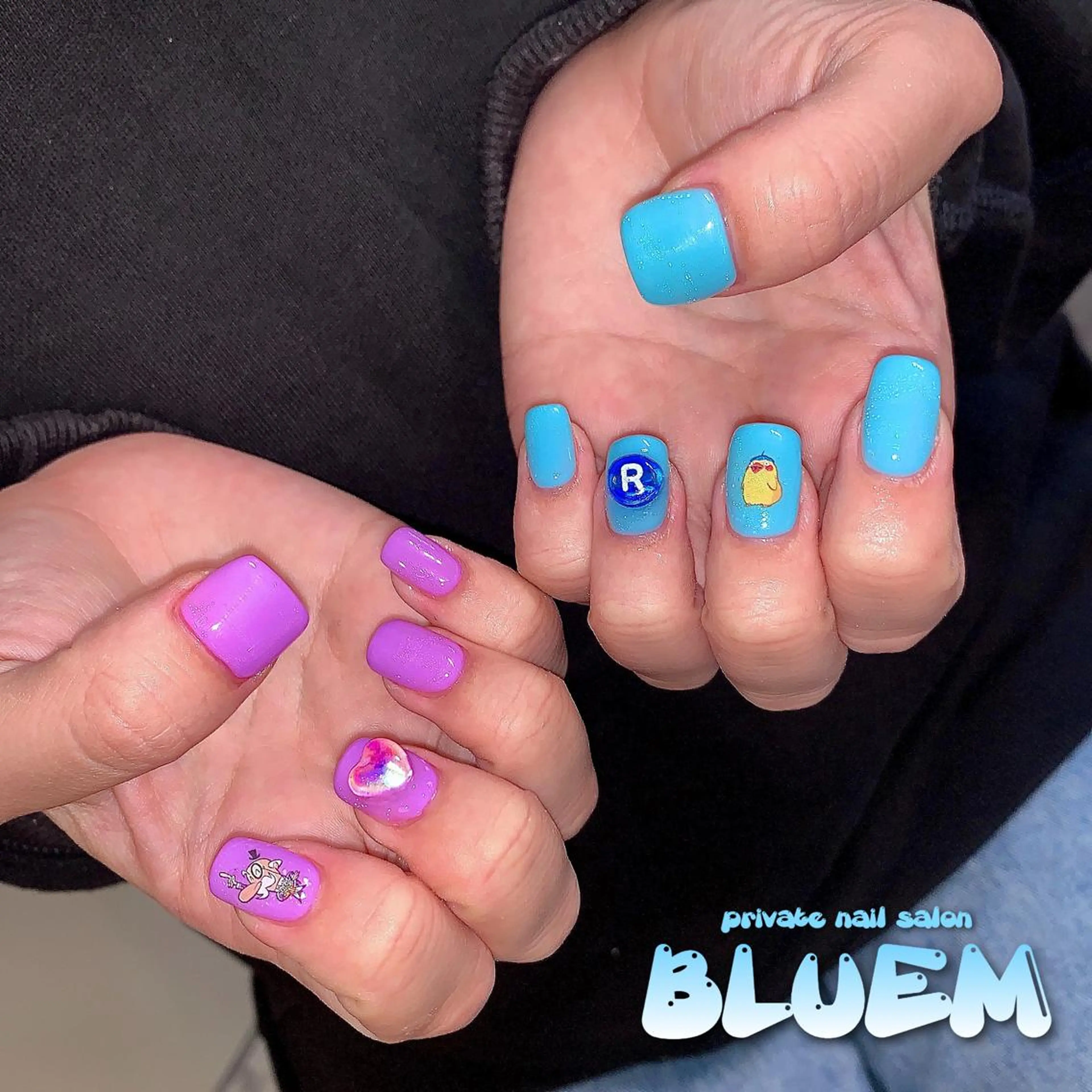 ネイル ハンドネイル BLUEM なな🐶のネイルデザイン