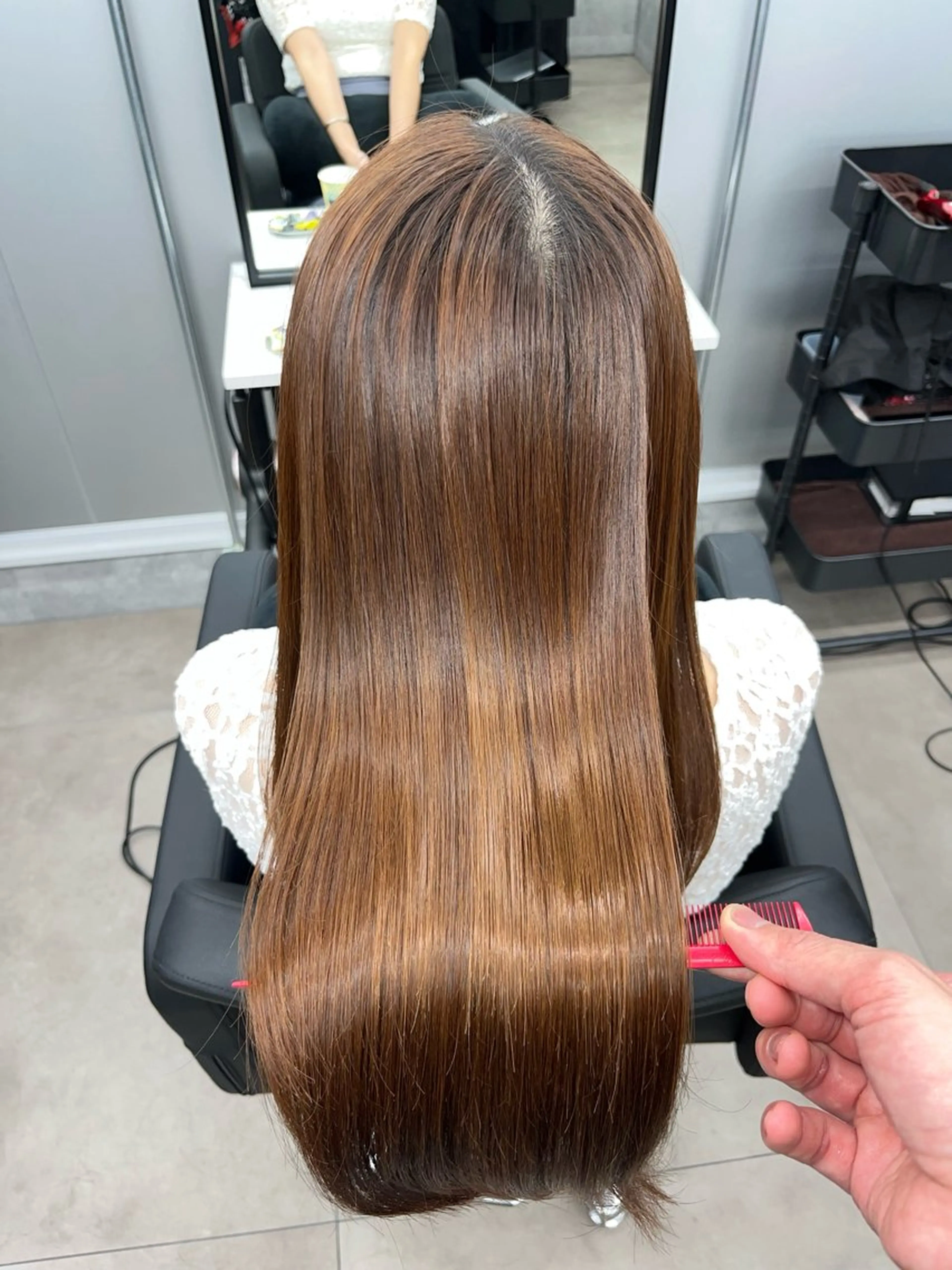 カラー パーマ 🌈艶髪/髪質改善 新宿itouのヘアスタイル