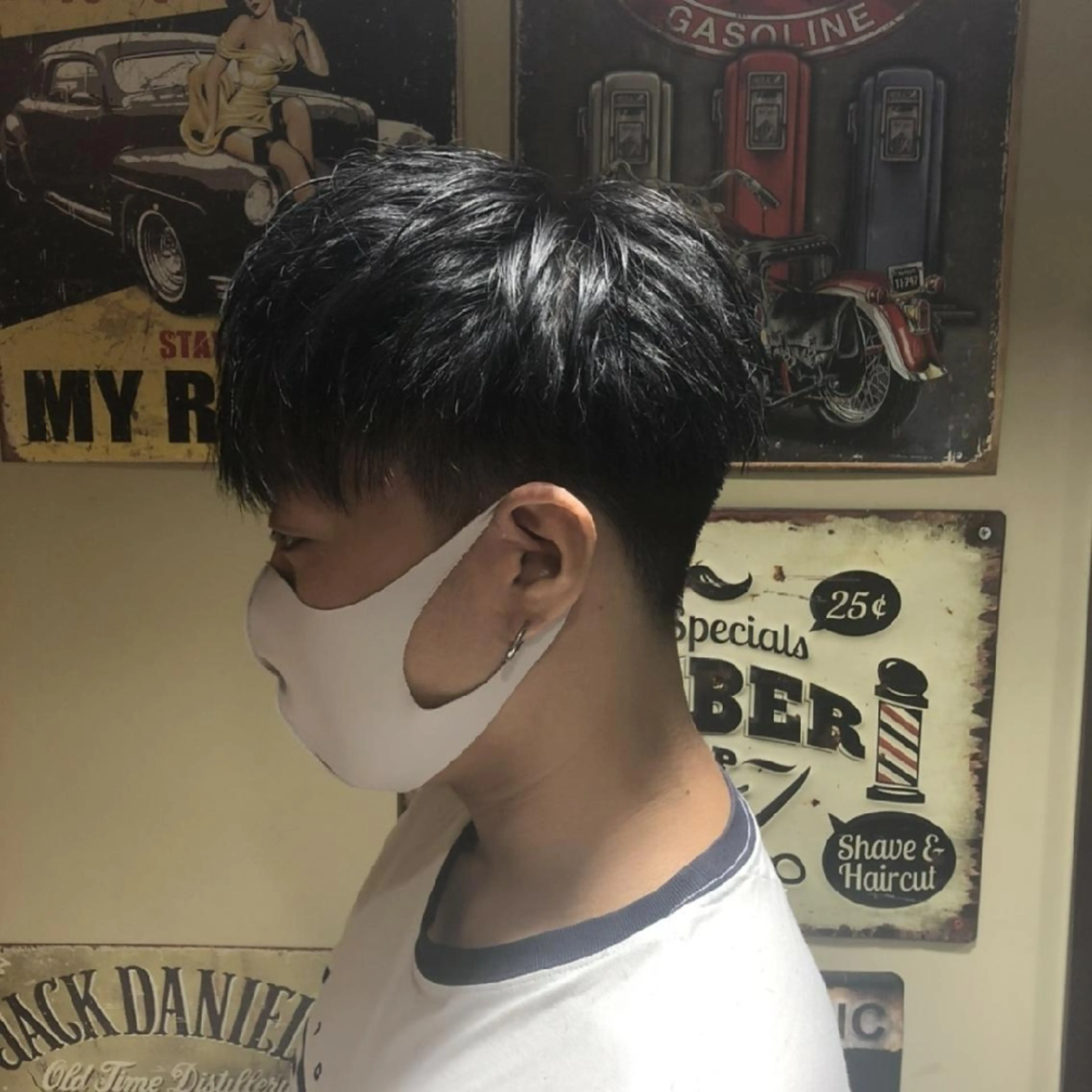 メンズ マッシュ 餘野 翔舞のヘアスタイル