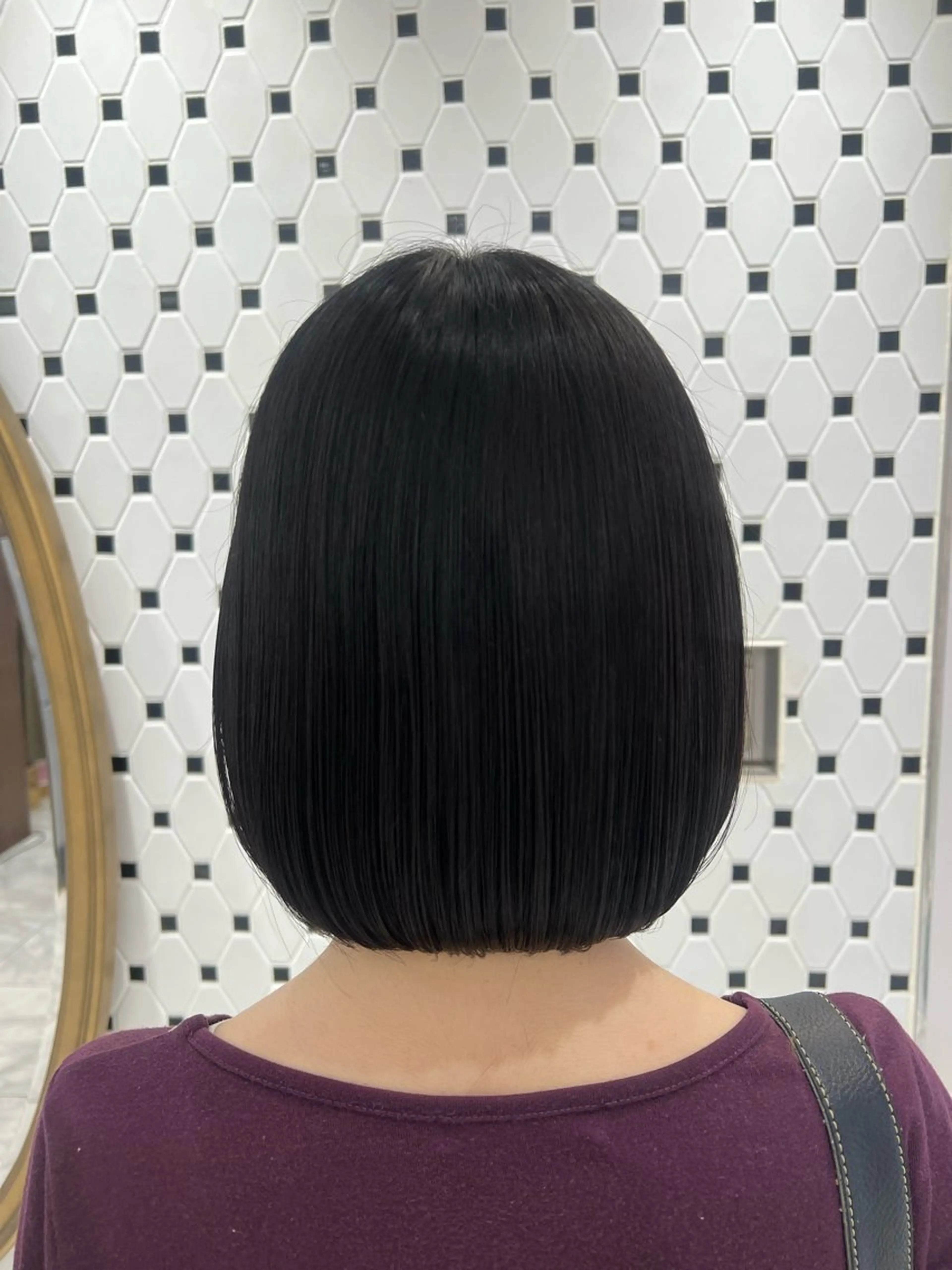 ショート コテ巻き風パーマ 銀座RINOSEのヘアスタイル