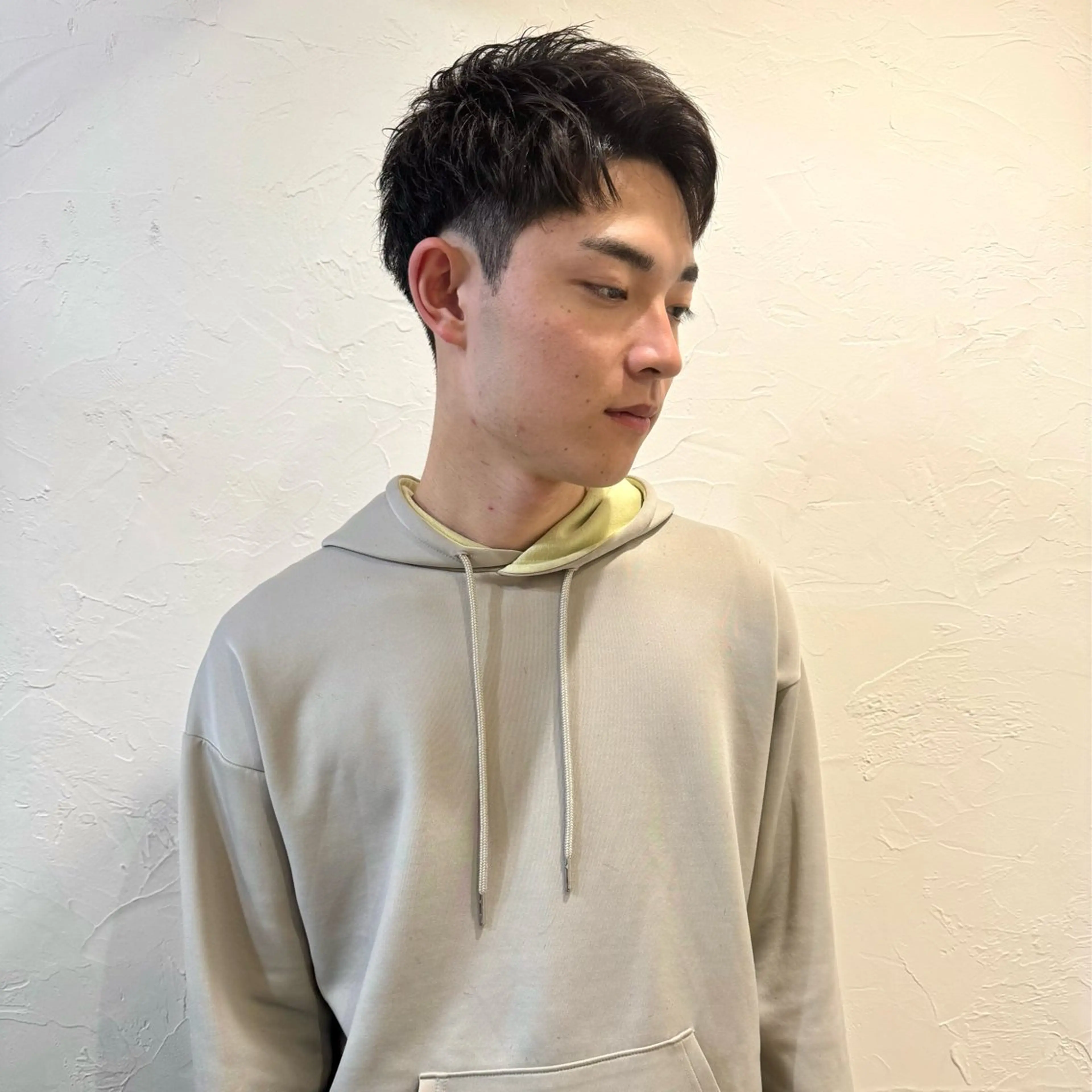 ショート パーマ メンズ アップバング メンズパーマ メンズショート スパイキーショート ショートヘア カット ヘアセット 【池袋/スパイキー ショート】ⓝⓘⓜⓤのヘアスタイル