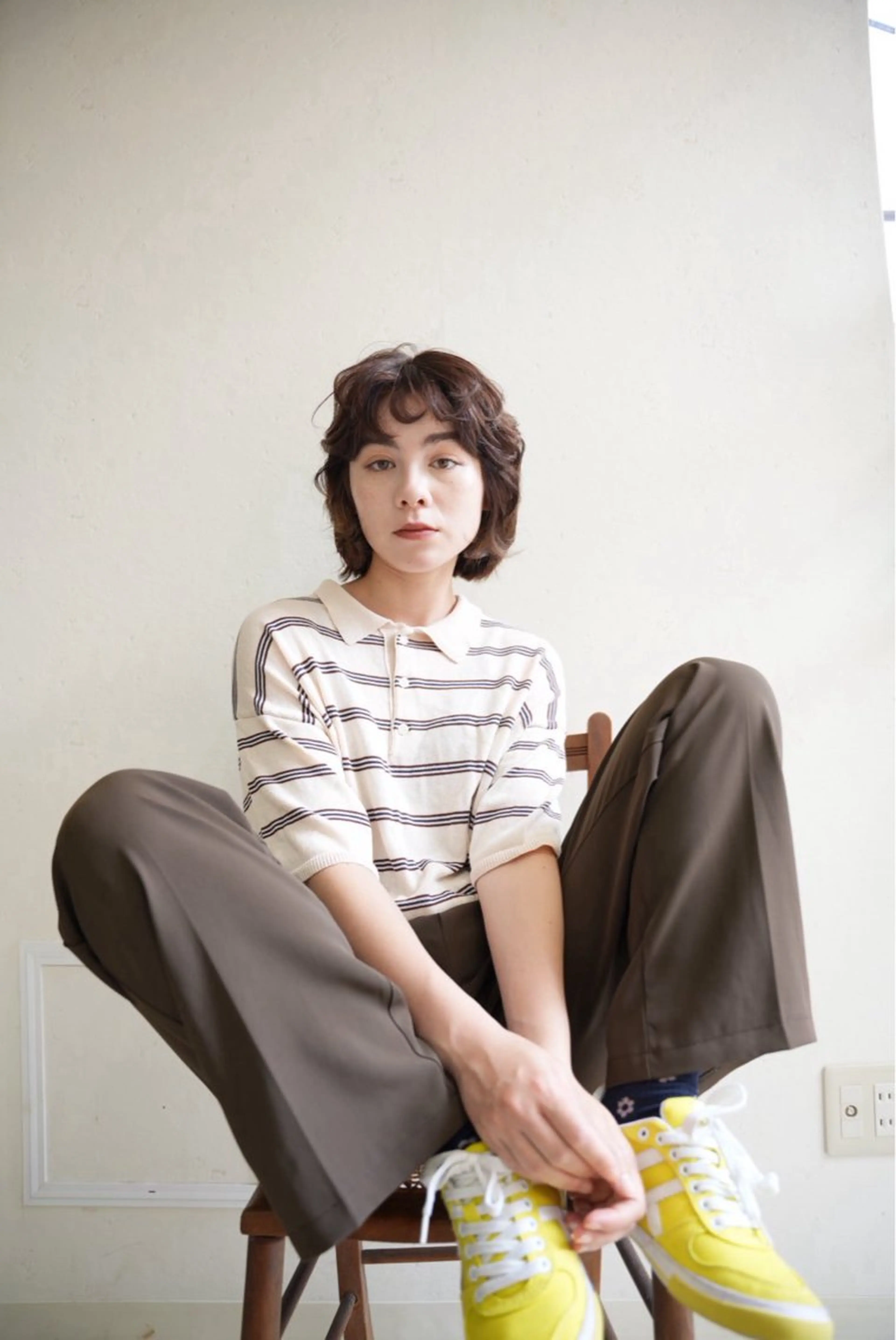 ショート カラー パーマ Lamp所属・L amp柏🌱 tamaのヘアスタイル