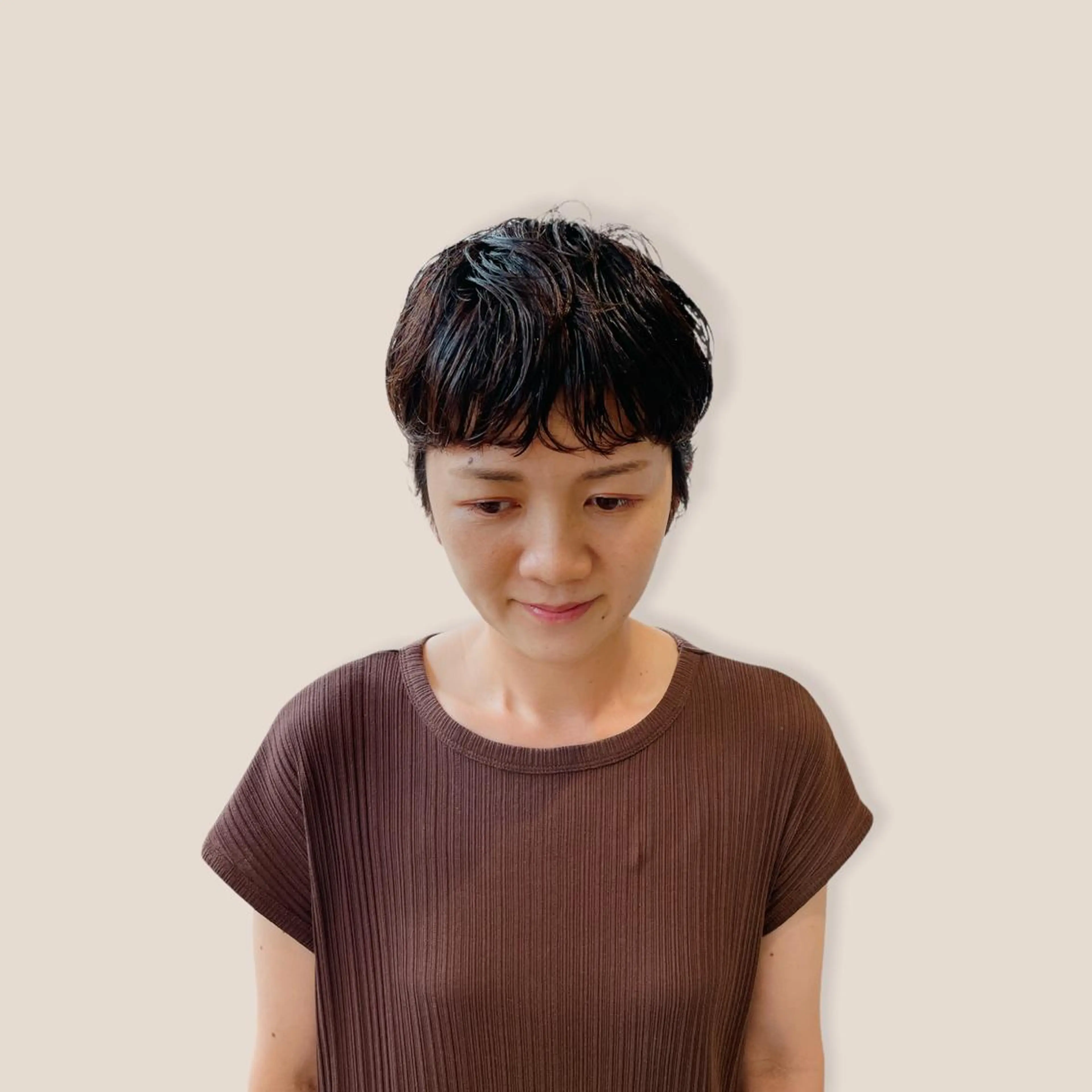 ショート ショートヘア カット トリートメント ヘッドスパ コクブ アキヨのヘアスタイル