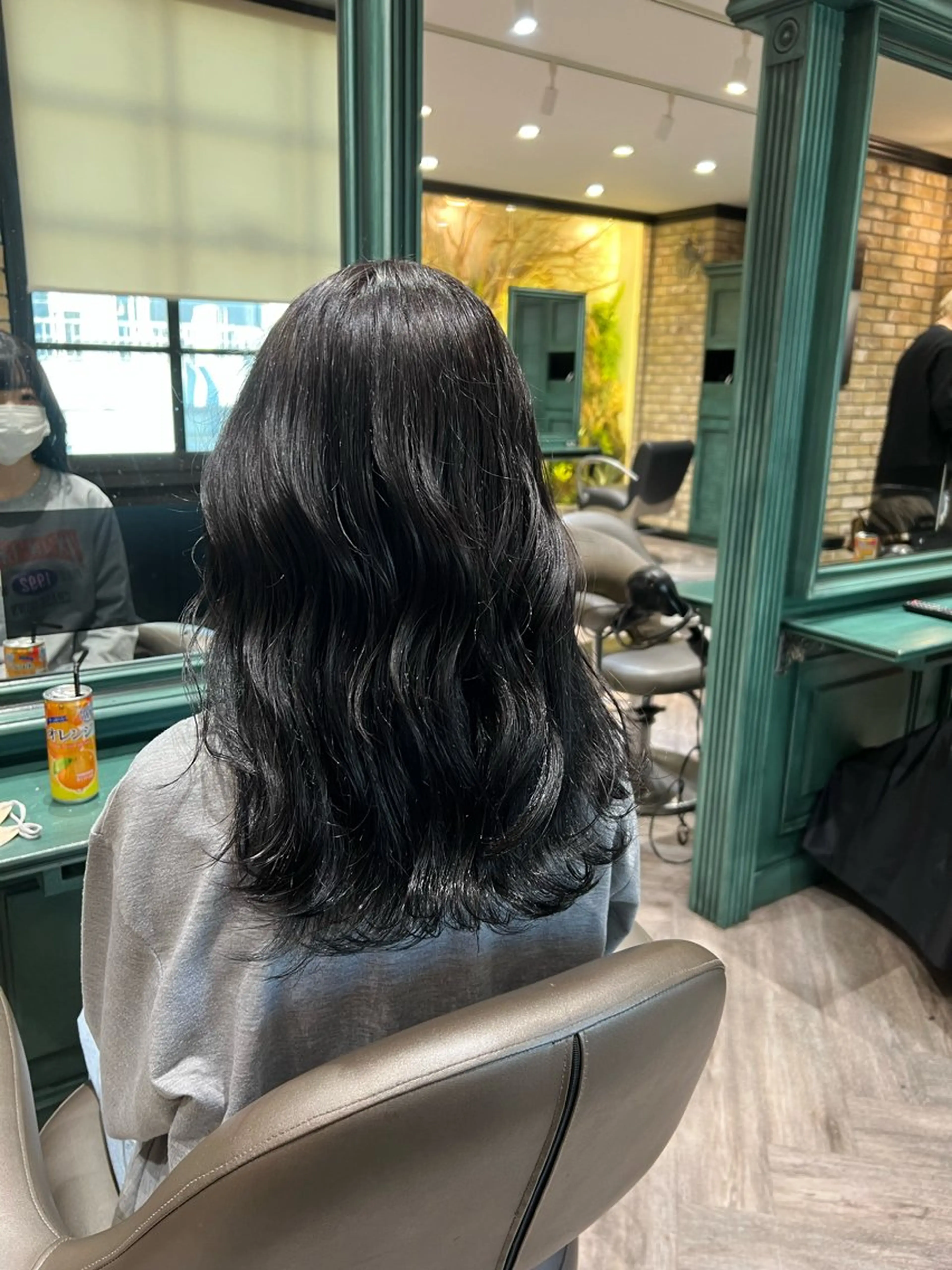 セミロング カット ヘアカラー LOG武蔵新城所属・口コミ見てください！ ⭐️メンズカット大成のヘアスタイル