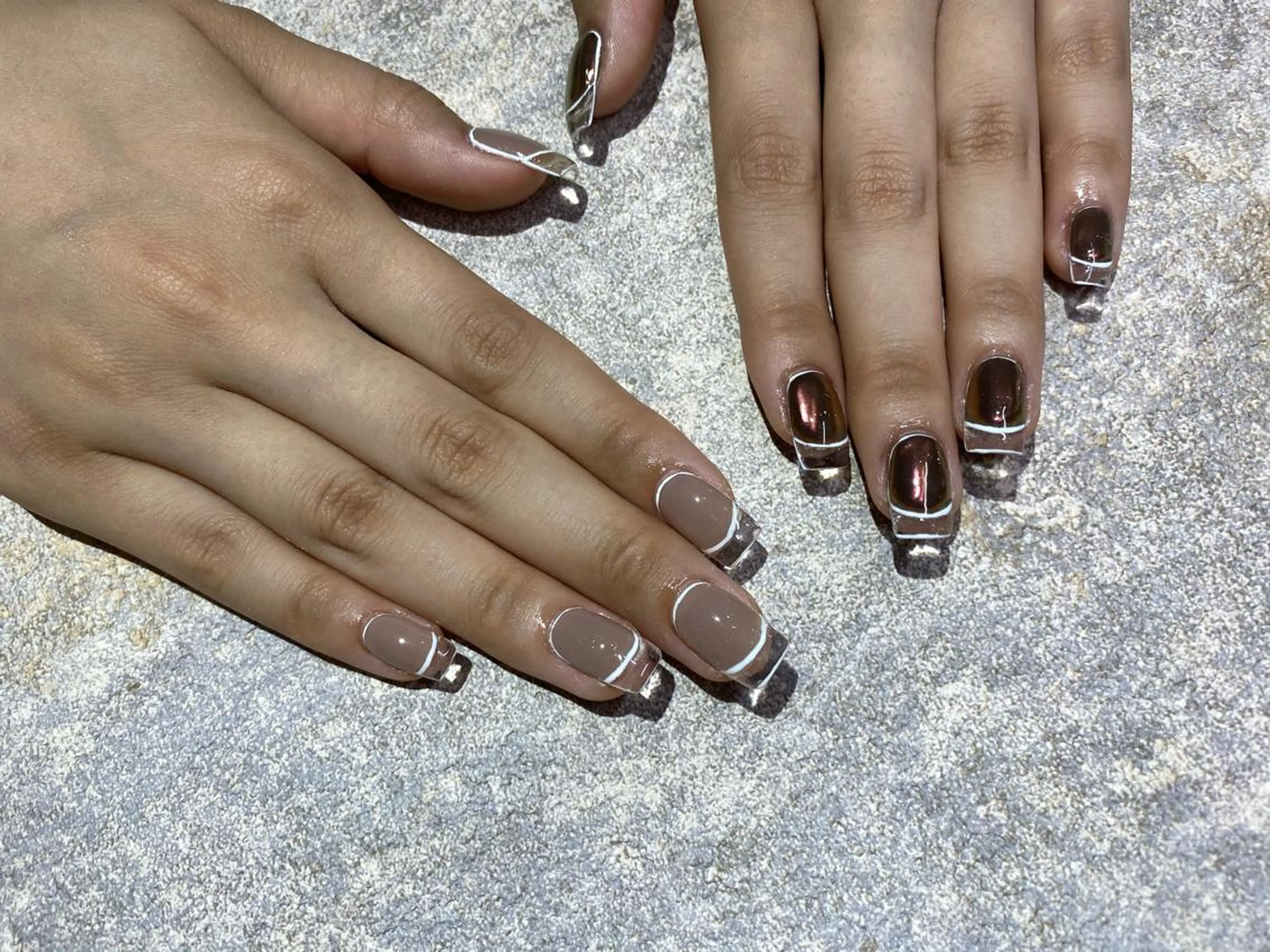 ネイル Amber21.所属・Nagahama Akariのネイルデザイン