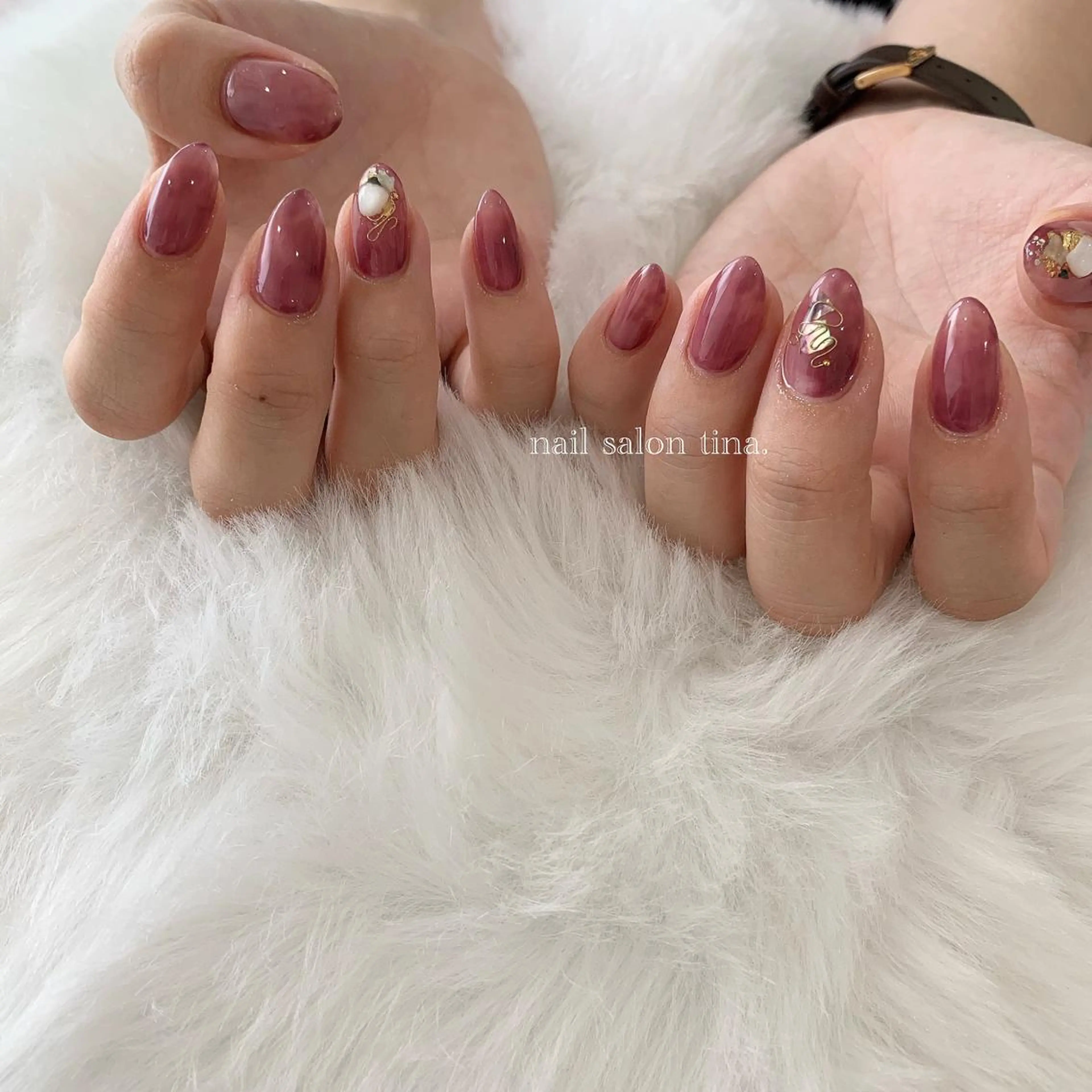 ネイル nail salon tina.所属・中山 はづきのネイルデザイン