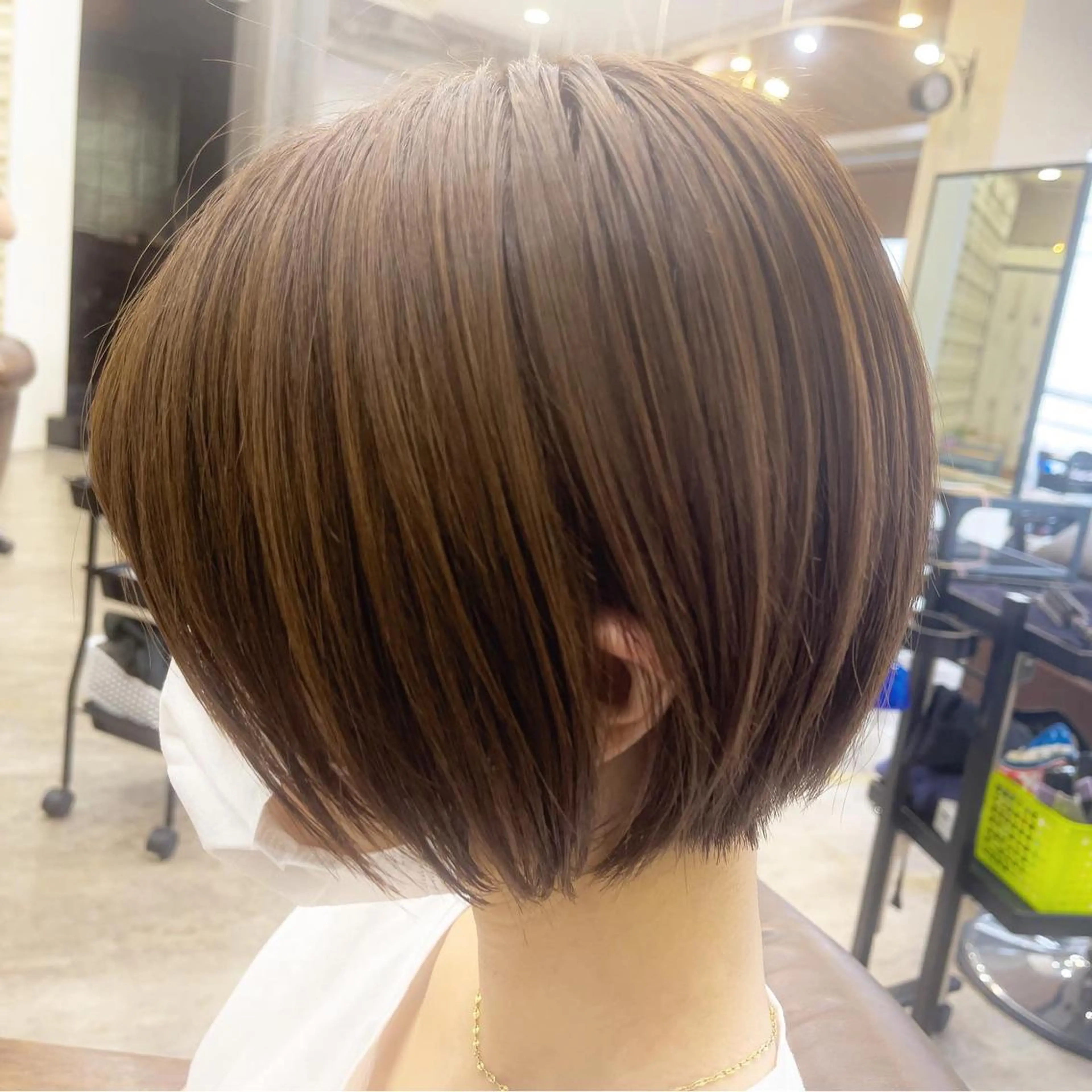 ショート カラー OAK溝の口 𖠋SHINYAのヘアスタイル