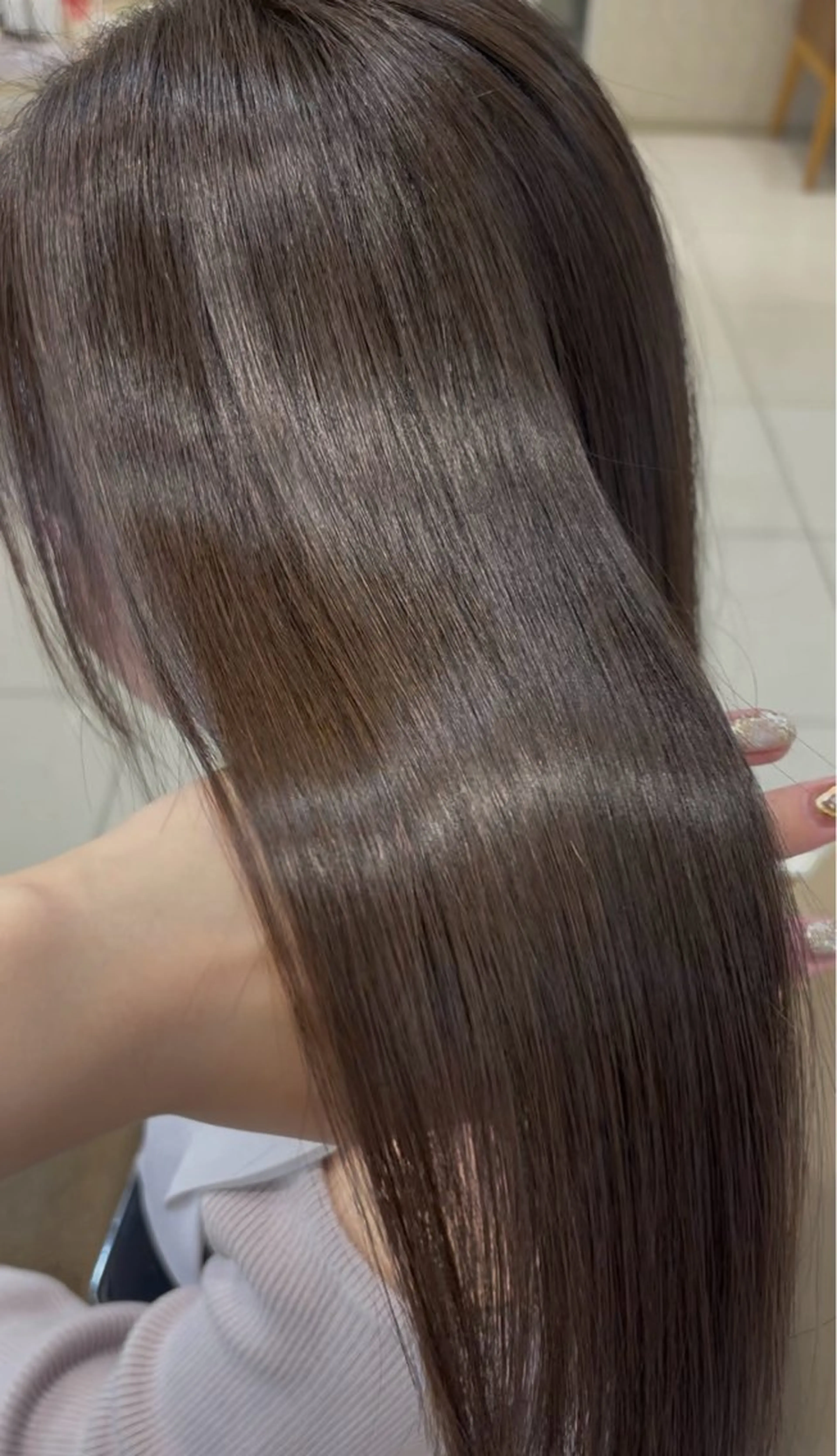 【 髪の艶や潤いが欲しい方必見！☝🏻】🫧🪞髪質改善🫧🪞酸熱トリートメント🪄‎🤍の写真