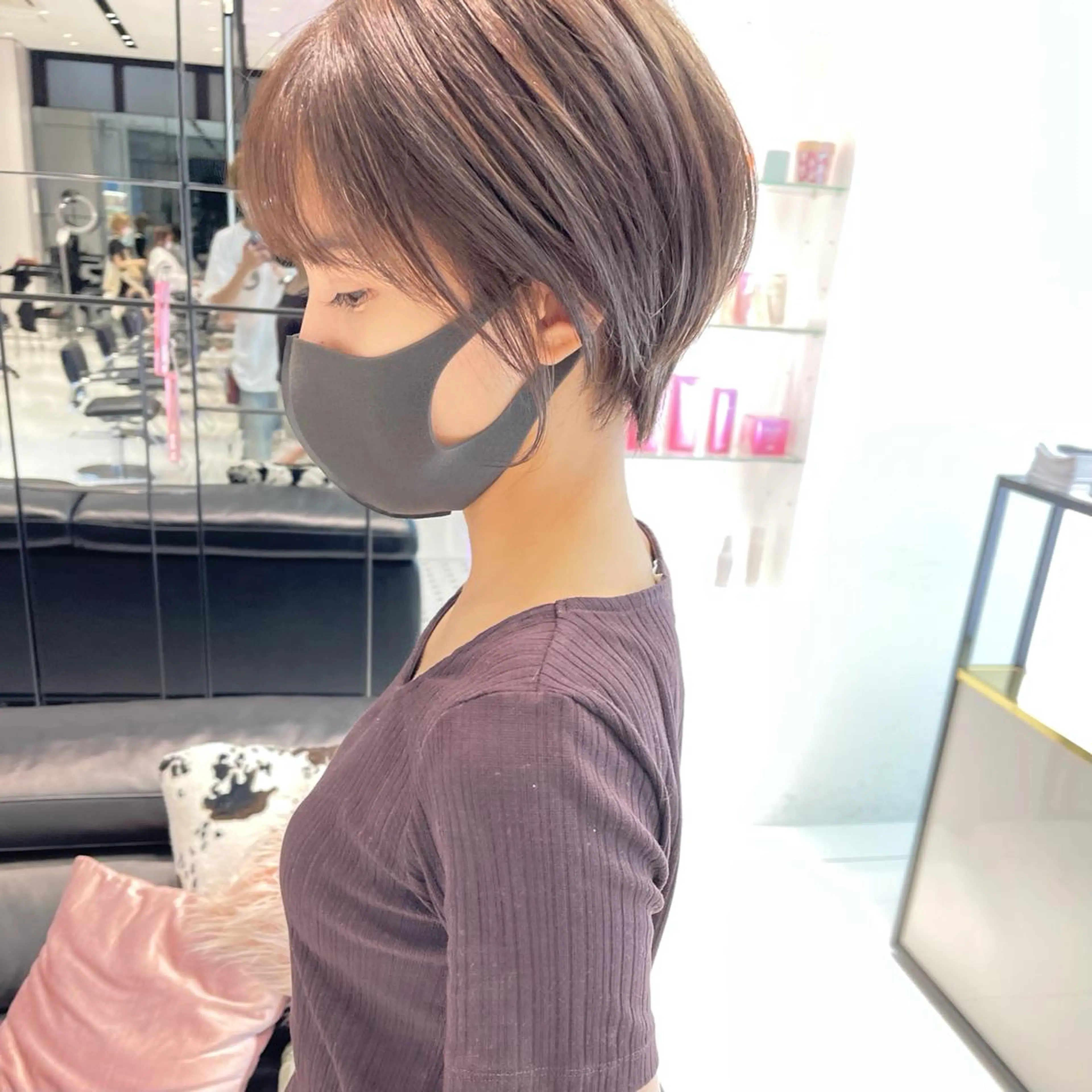 ショート ショートヘア カット ヘアカラー トリートメント lamie by melt 吉祥寺 【ラミエ バイ メルト】所属・【ミニモ公認】*似合 わせ職人*滝田拳史のヘアスタイル