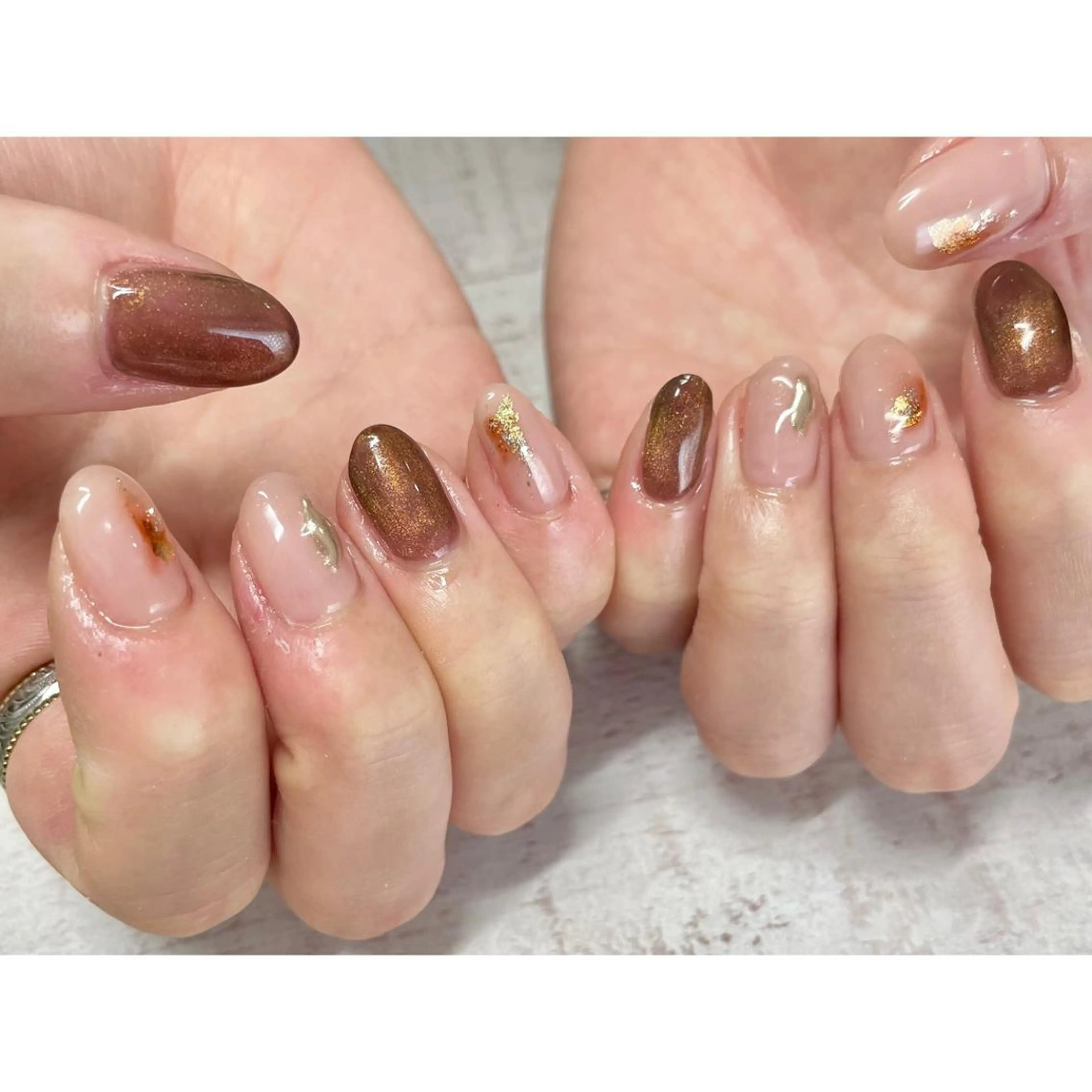 ネイル 𖡼 yumenoのネイルデザイン