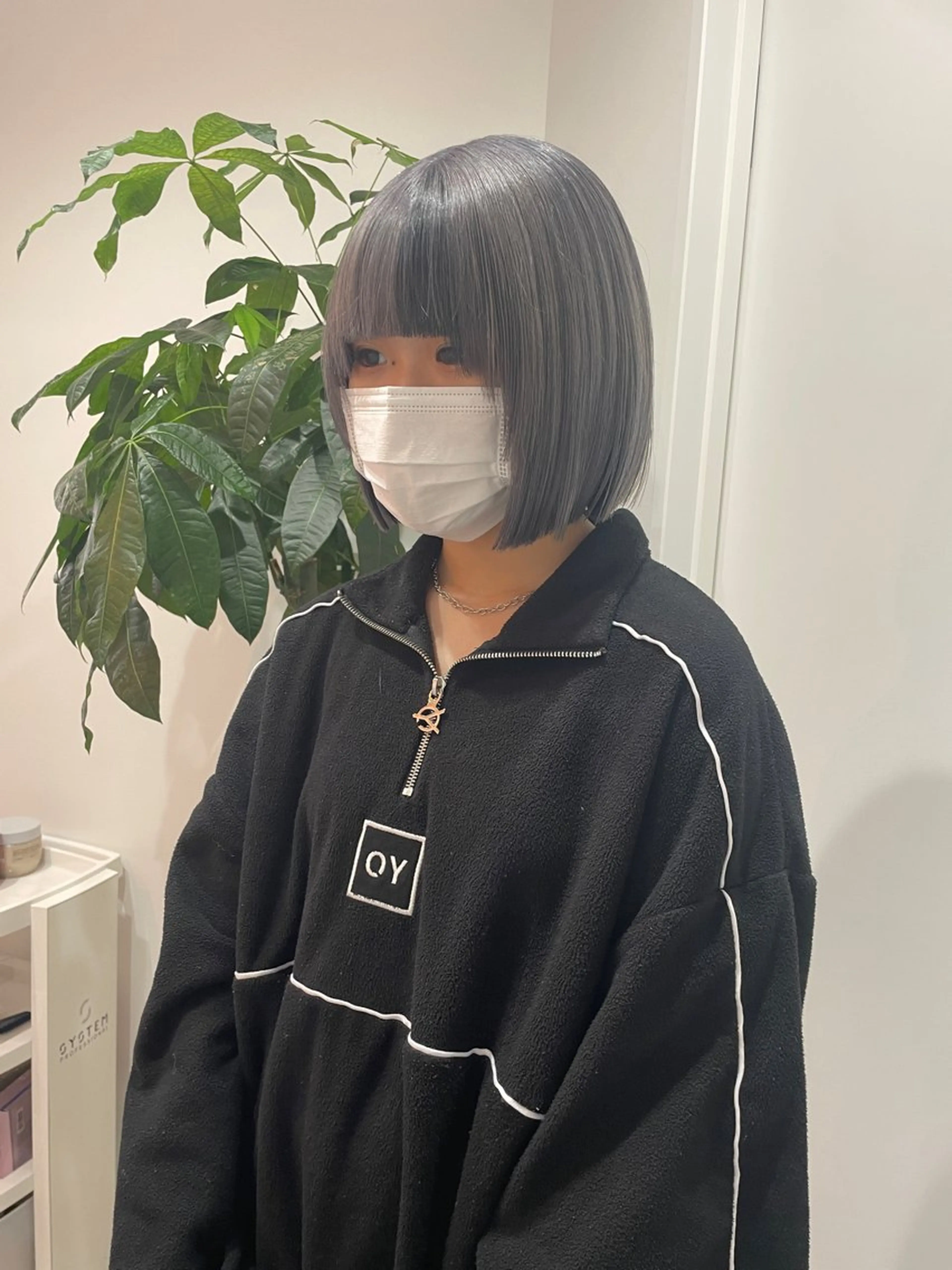 ミディアム カラー laff 新宿所属・ボブ/ケアパーマ/ レイヤー/縮毛矯正のヘアスタイル