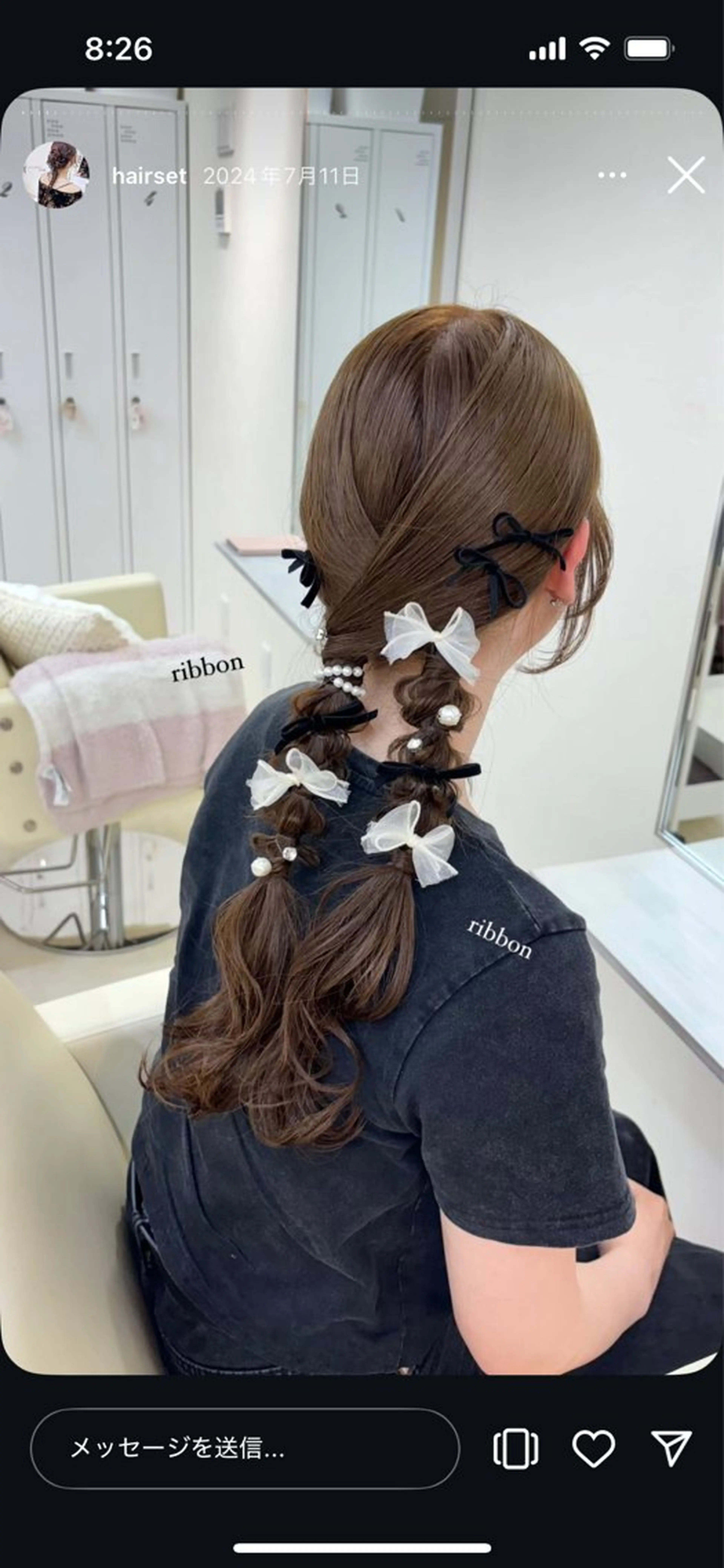 ロング ヘアセット 🌼benji 川島彩花🌼のヘアスタイル