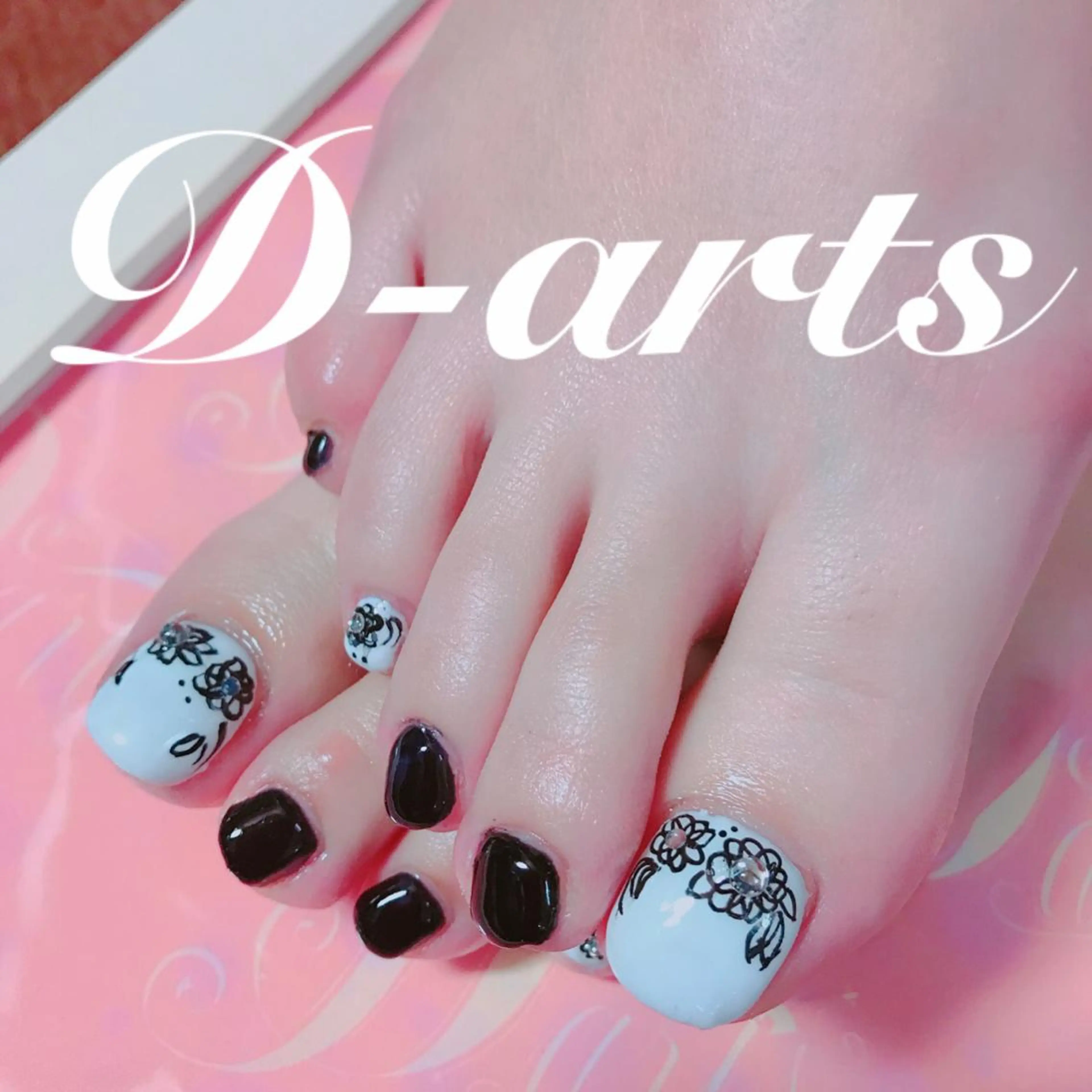 ネイル フットネイル S&S 村田小百合のネイルデザイン