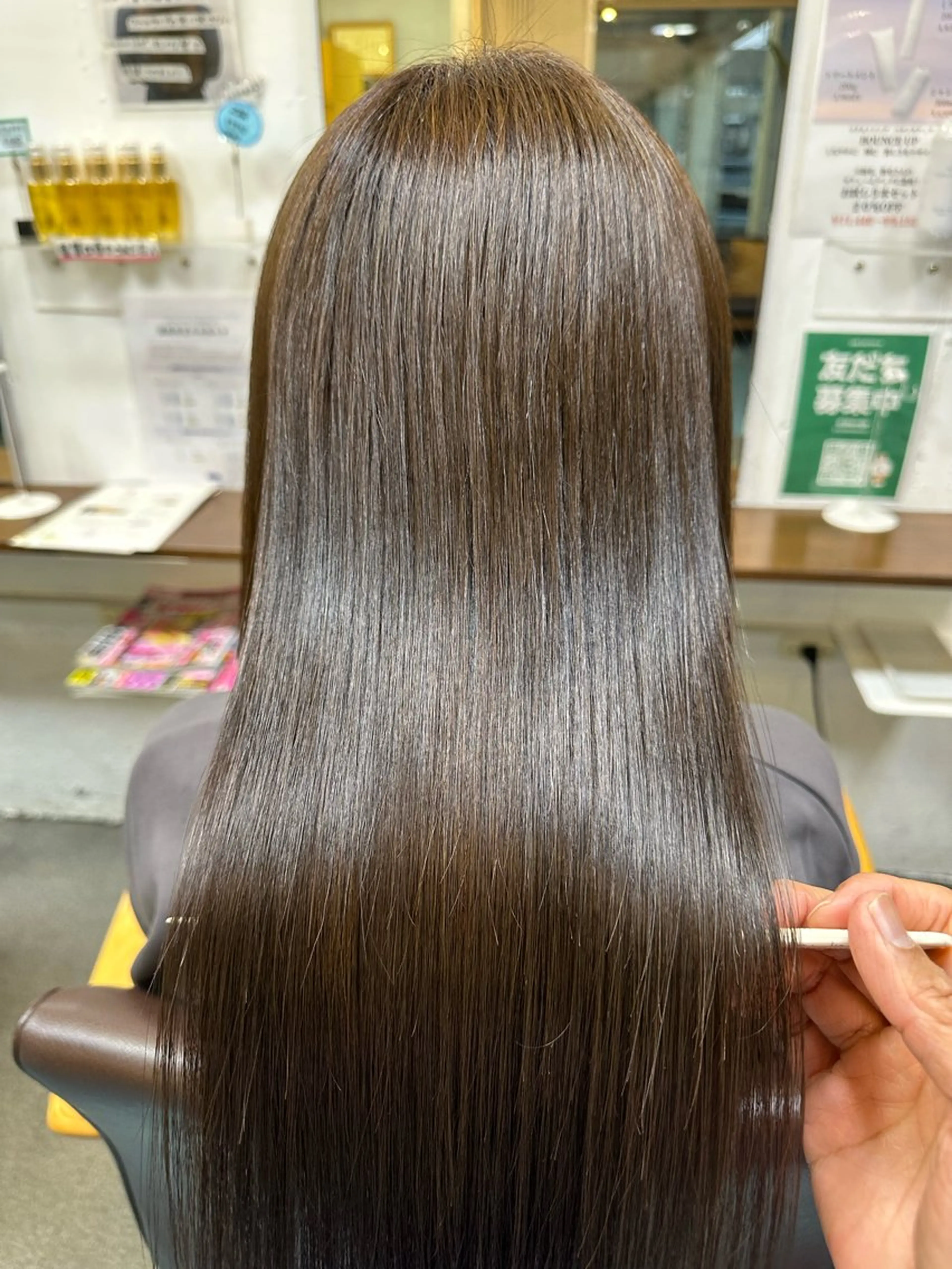 ロング カラー 髪質改善 カット ヘアカラー トリートメント 【髪質改善】に特化 オリーブオイルクラブのヘアスタイル