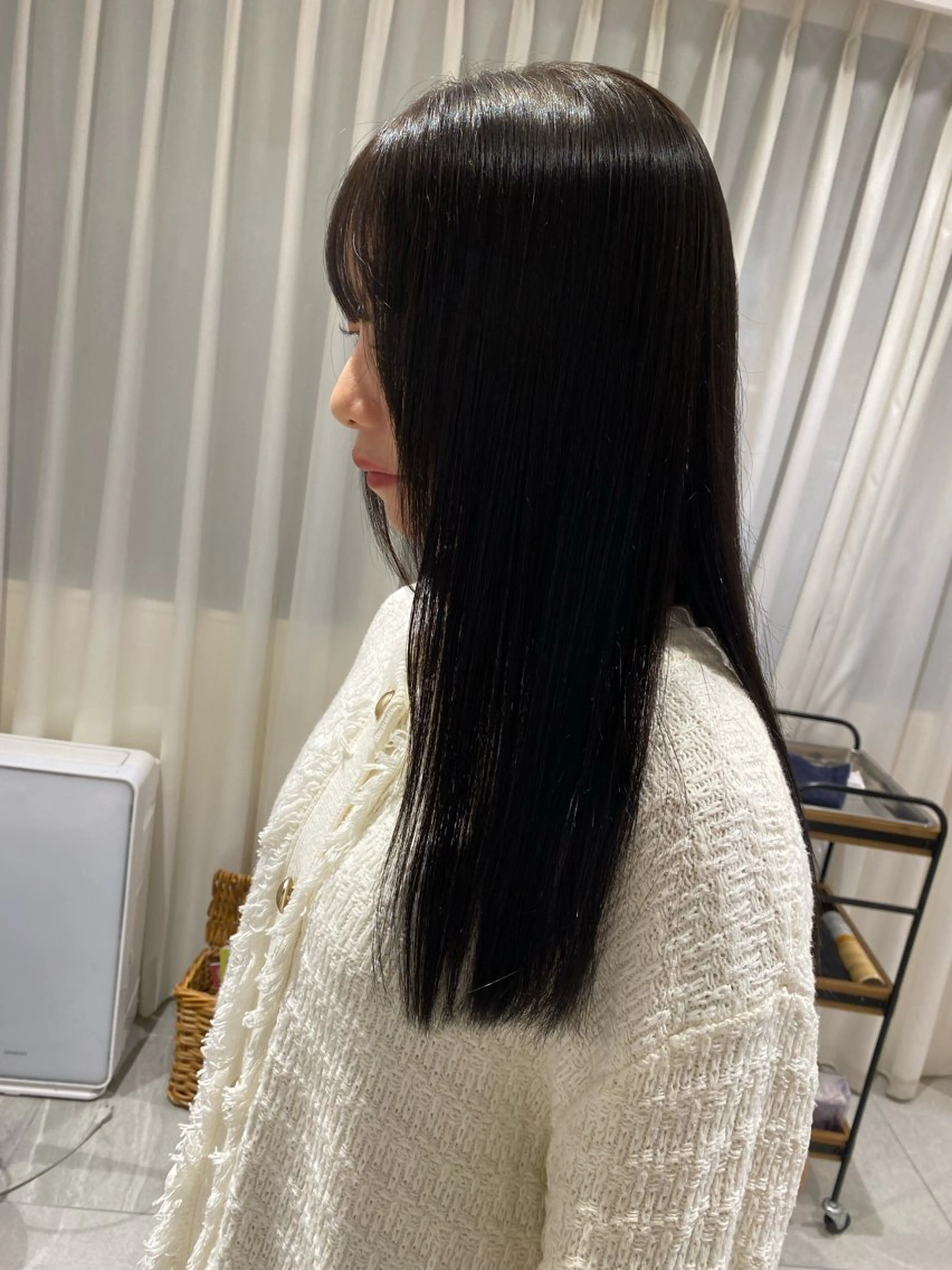 ロング カラー knock所属・knock　國友 華乃のヘアスタイル