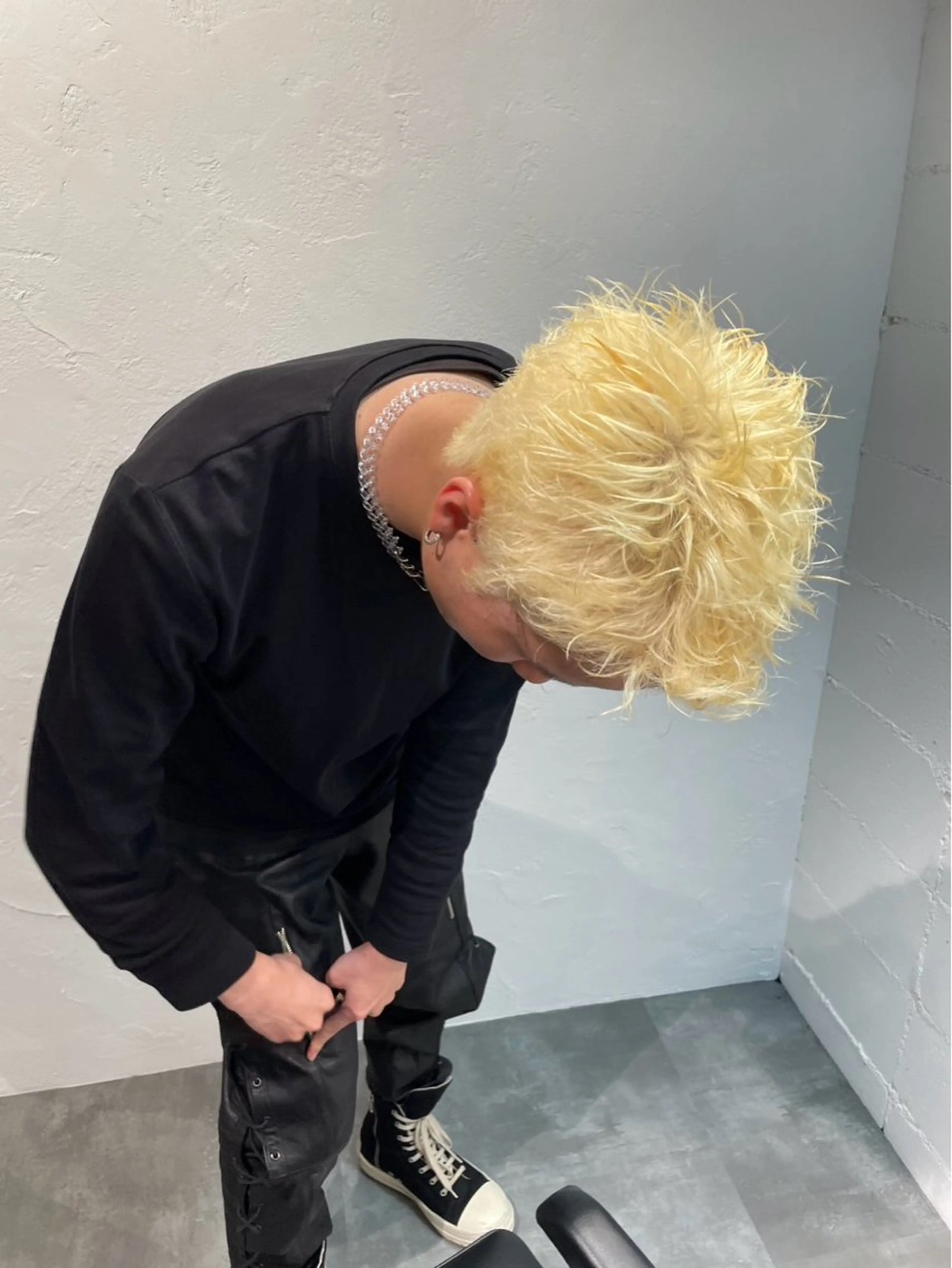 カラー ブリーチ 抜きっぱなしブロンド ゴーエン所属・藤が丘/カットモデル /fukiのエステ・リラクイメージ