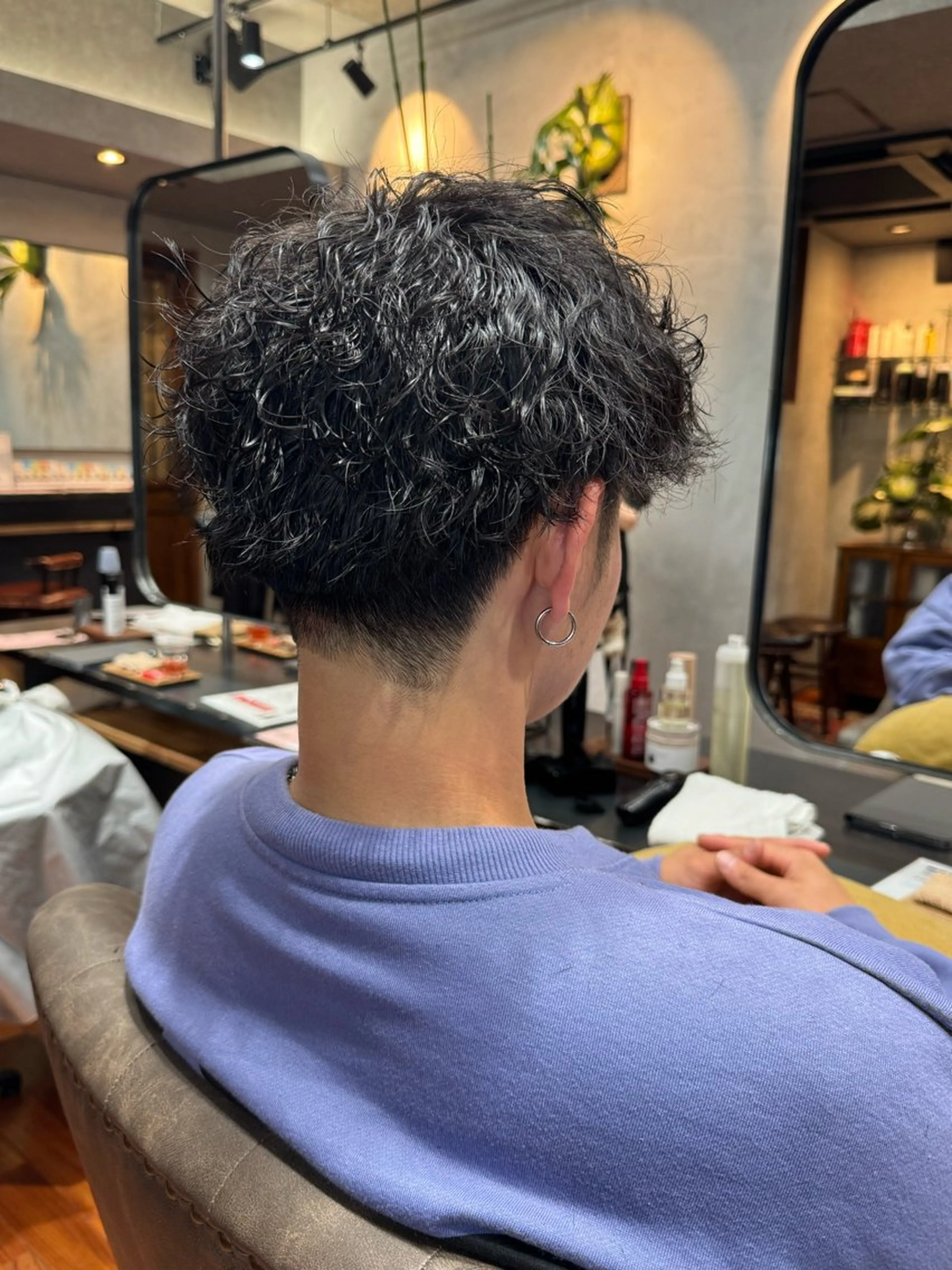 パーマ メンズ カット パーマ Disco Hair sanc所属・✂️ 小倉ちか✂️のヘアスタイル