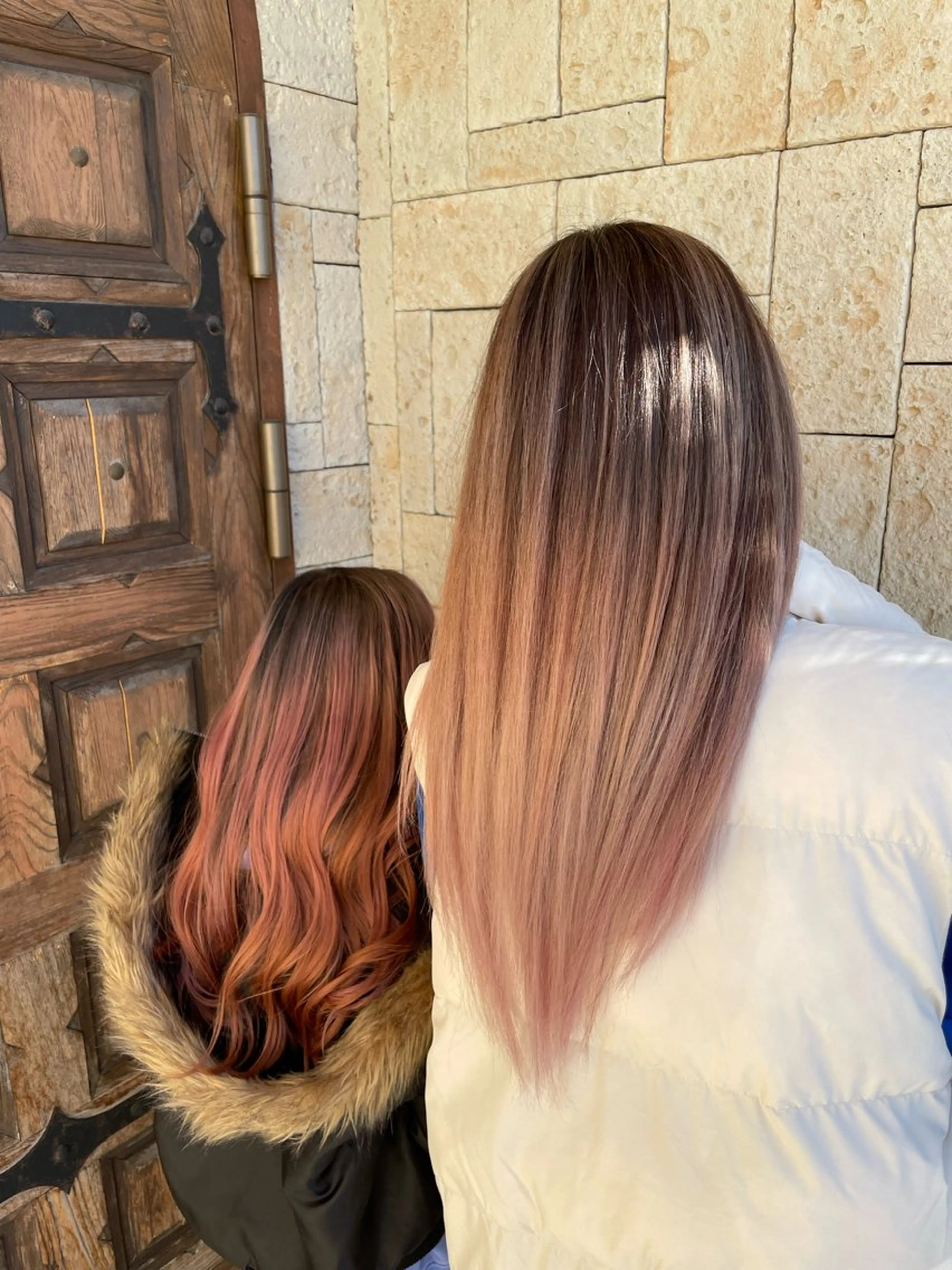 ロング レイヤーカット ヘアカラー トリートメント 木村 一葵のヘアスタイル