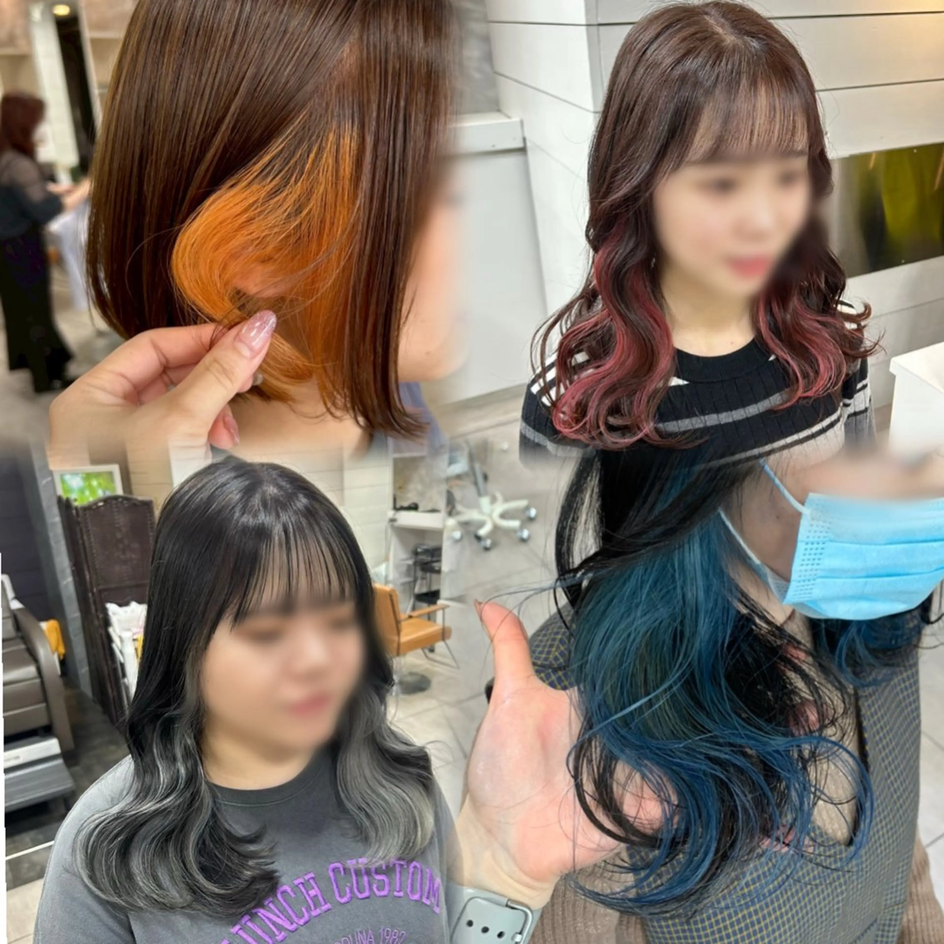 カラー ハイトーンカラー✨ 慶田玲和のヘアスタイル