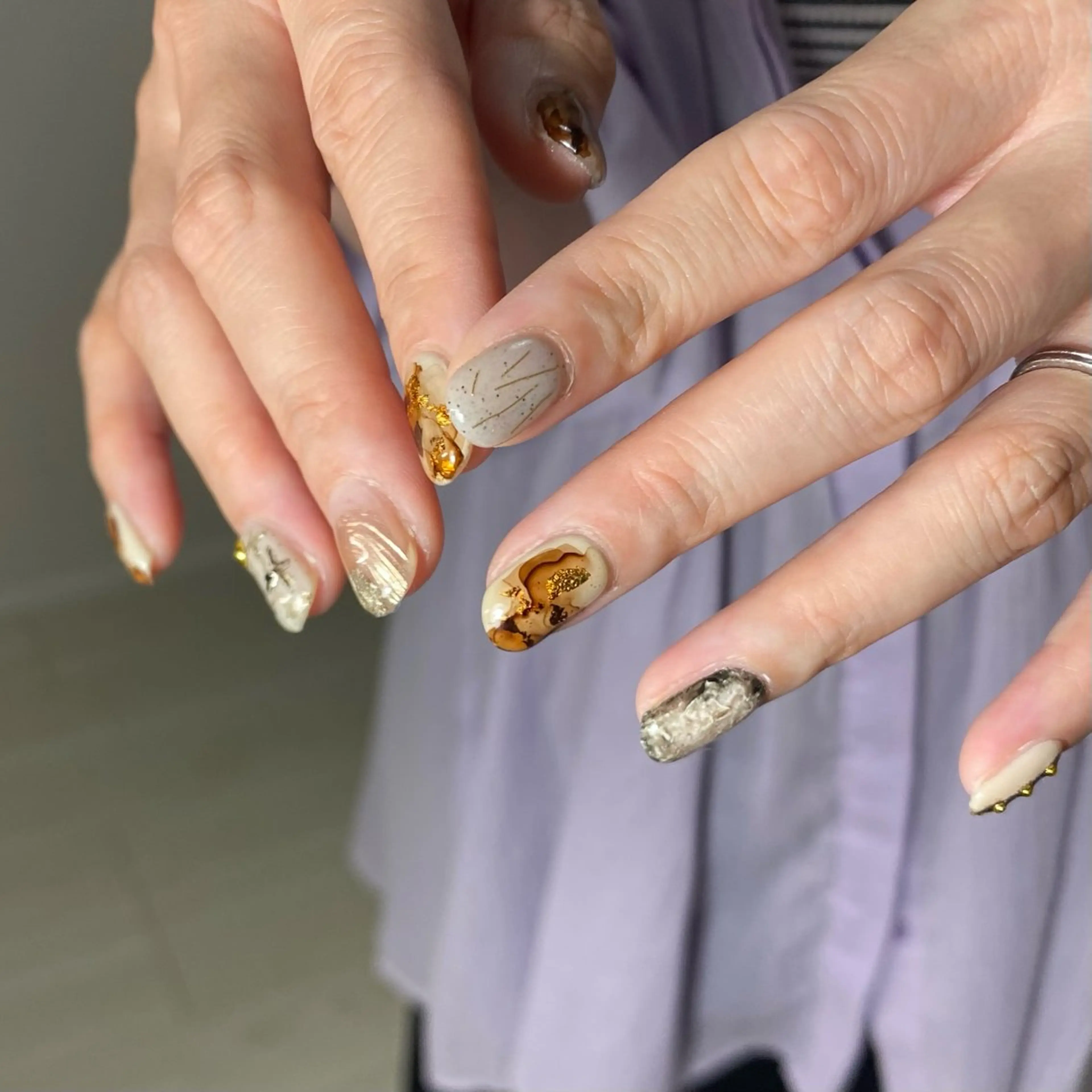 ネイル ハンドネイル morunail nailのネイルデザイン