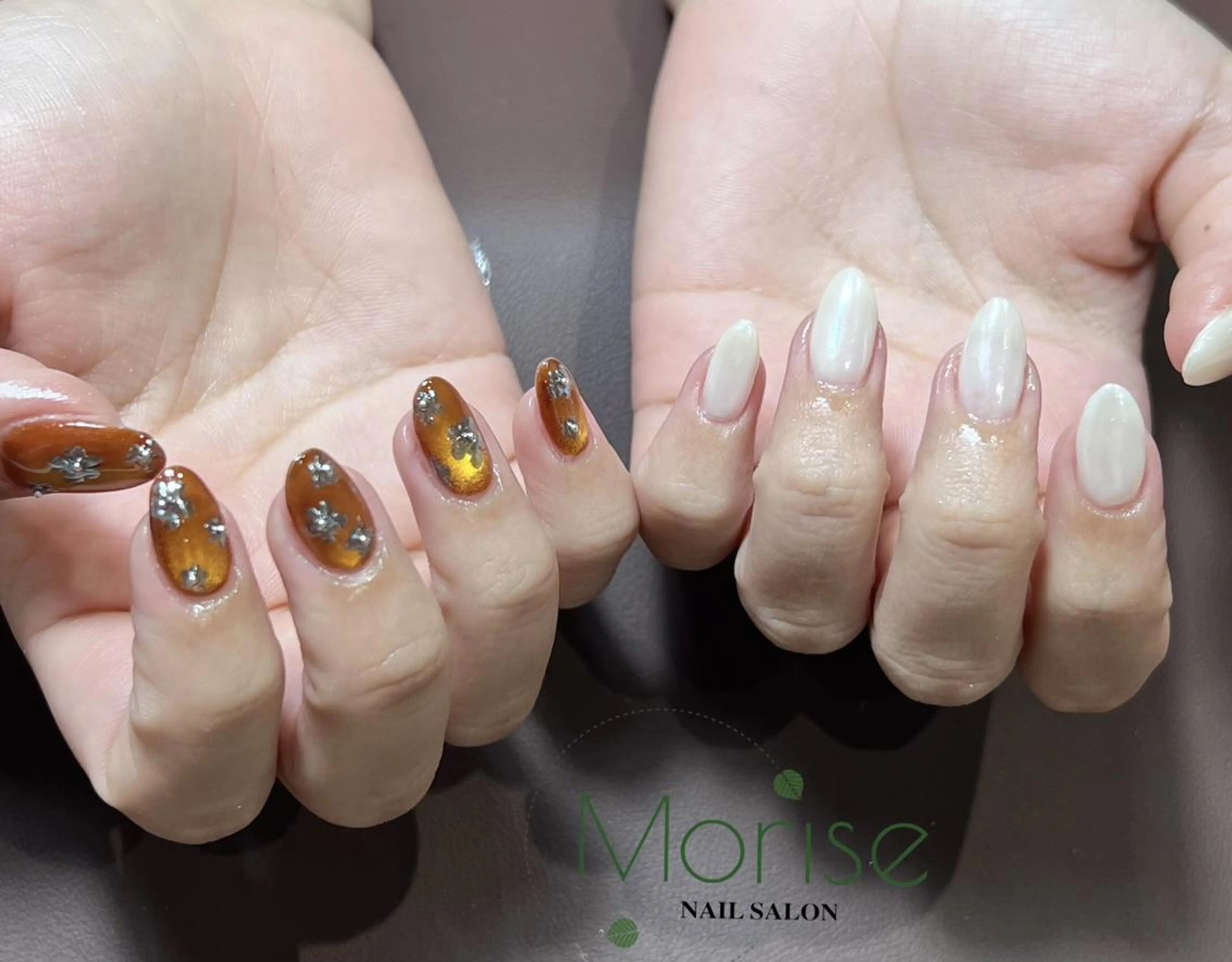 ネイル フットネイル フレンチネイル ジェルネイル ガラスフレンチ 韓国ネイル ハンドネイル ハンドケア MoriseNail 表参道のネイルデザイン