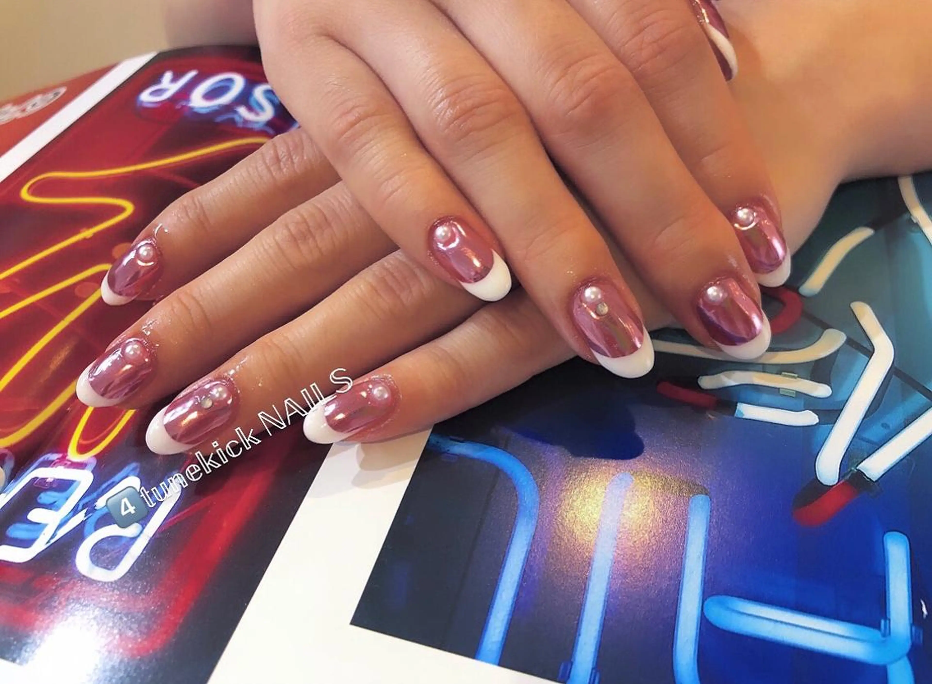 ネイル 4tunekick NAILS(フォーチュンキックネイルズ)所属・光森 淳子のネイルデザイン