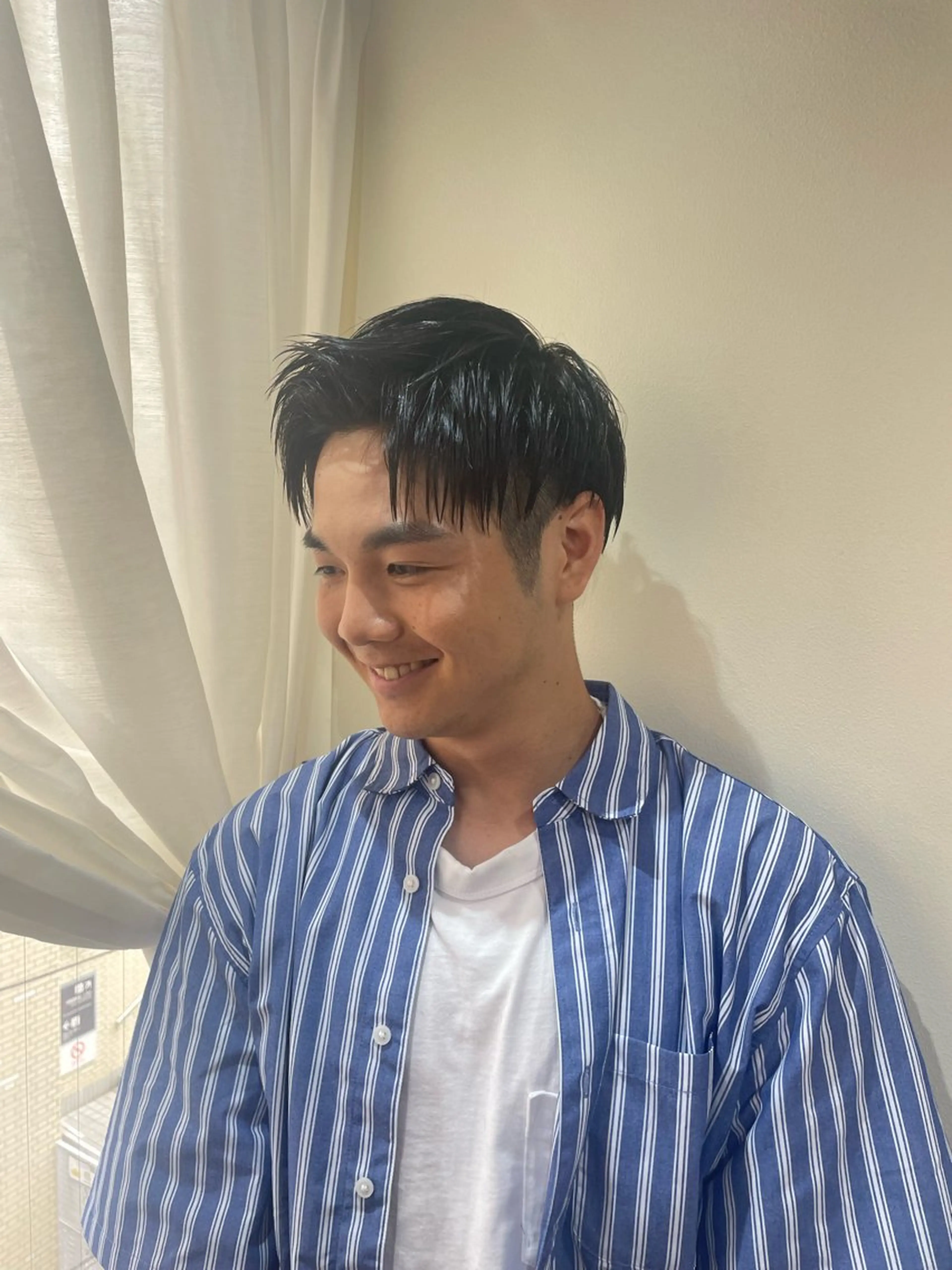 ショート メンズ カット acroあべの店所属・🧸顔周りカット /透明感🎀のヘアスタイル