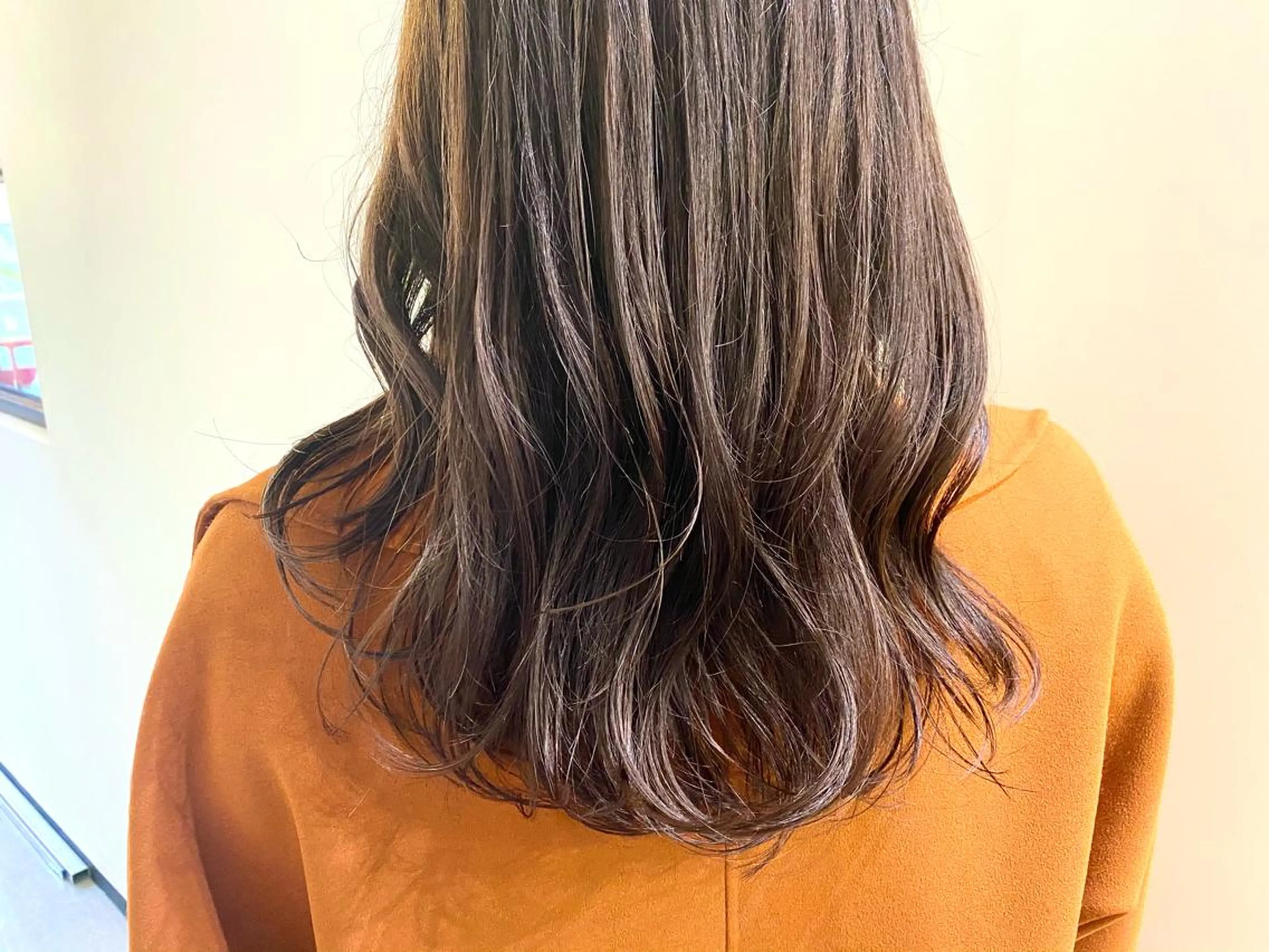 ロング カラー アッシュ ブラウンカラー 透明感カラー CARICIA🌱 masaeのヘアスタイル