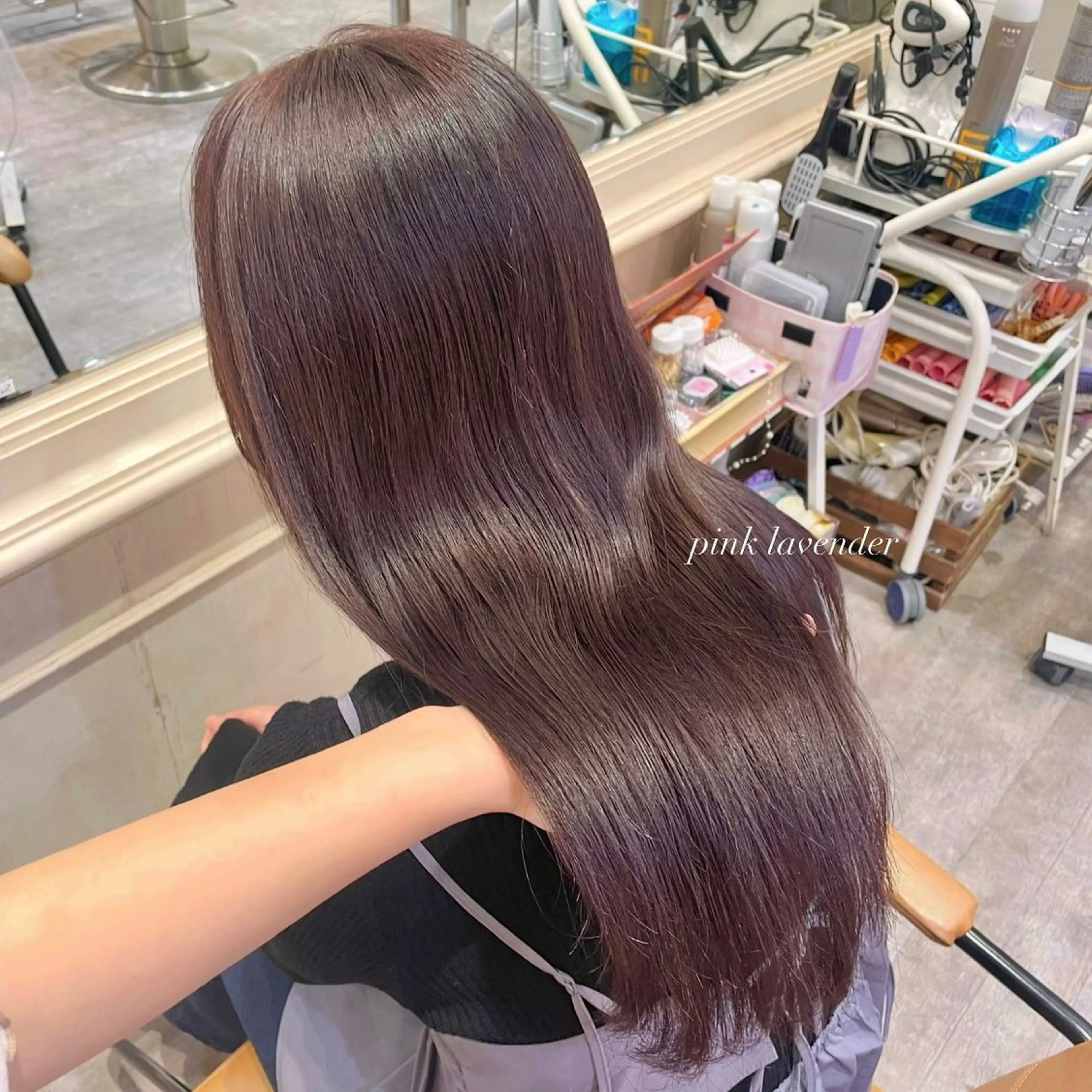 ロング カラー ハイトーンカラー/ 長さだし🐇きょうかのヘアスタイル