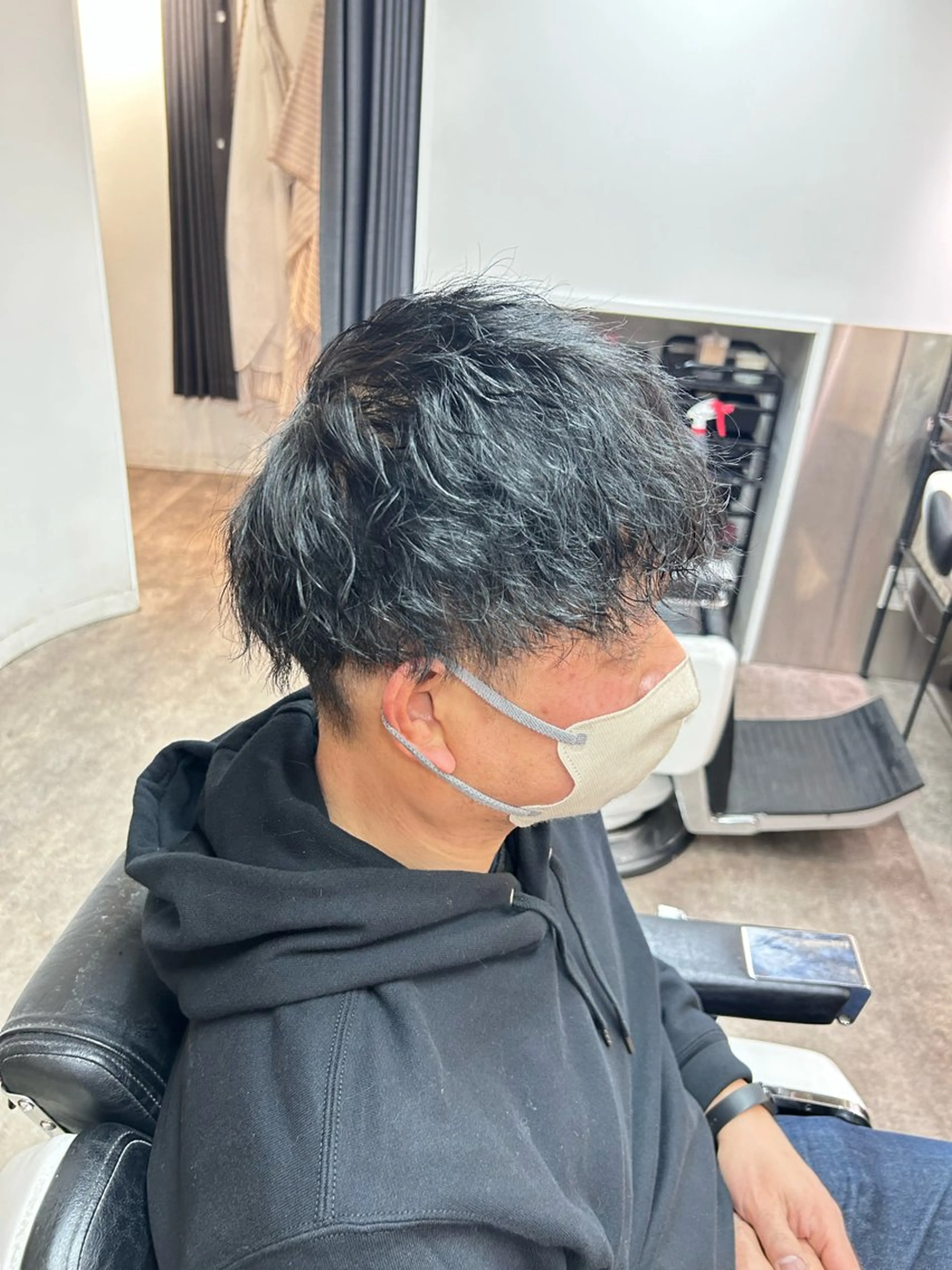 パーマ ヘアアレンジ メンズ メンズパーマ ツイストスパイラルパーマ スパイラルパーマ FRISEUR/山本 美芽のヘアスタイル