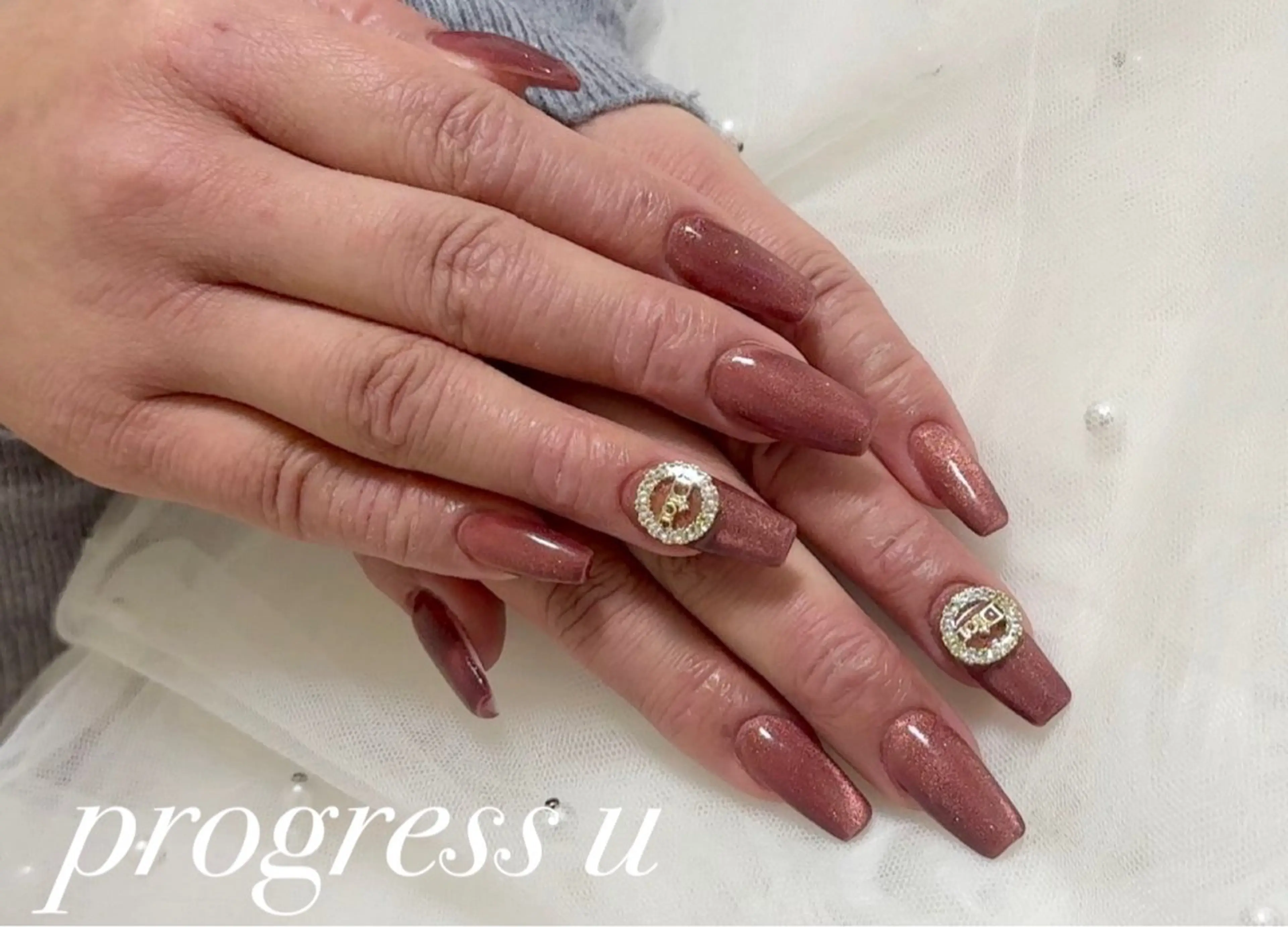 ネイル ハンドネイル progress u ayakaのネイルデザイン